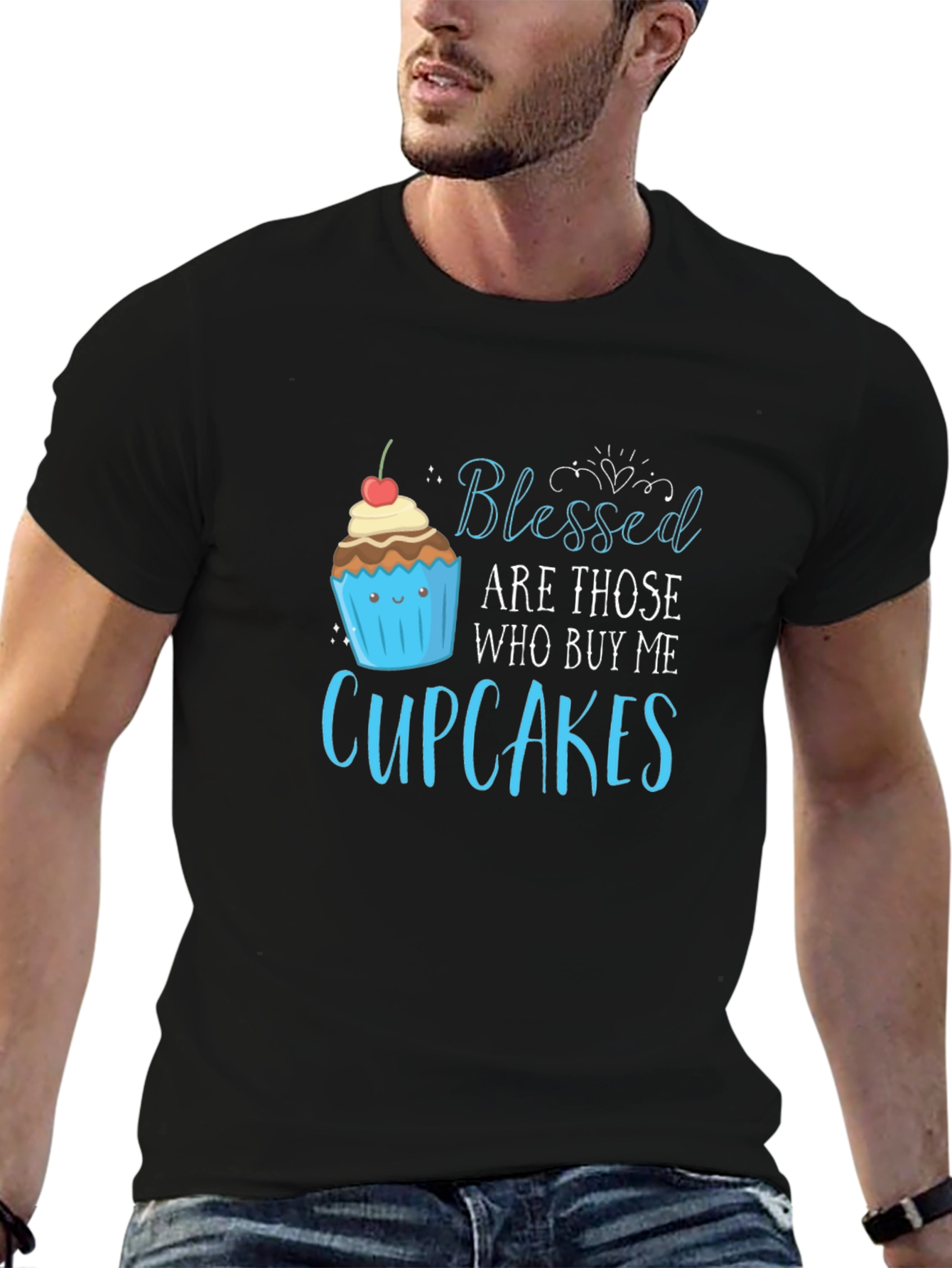 Blessed Cupcakes Graphic T-Shirt