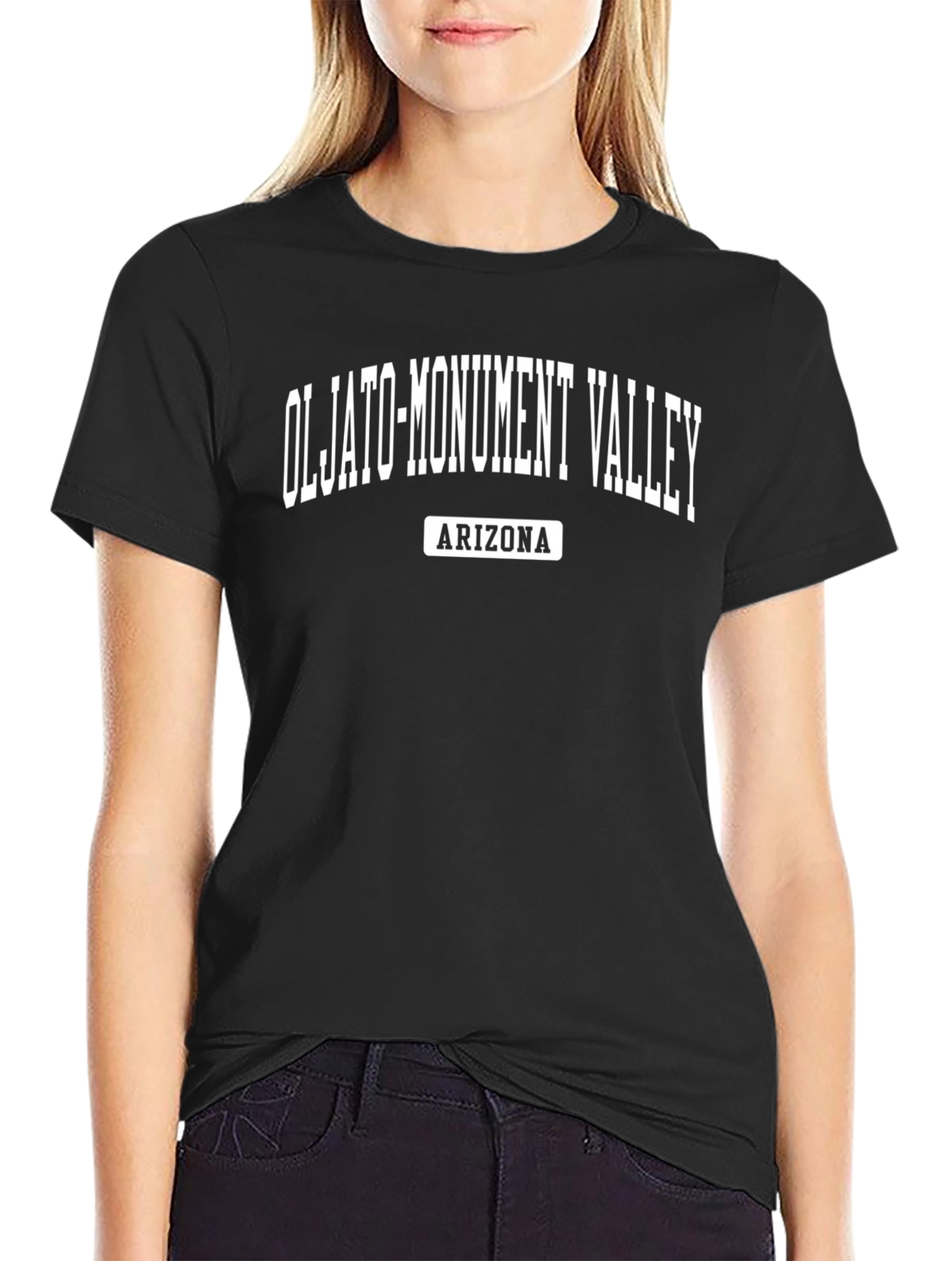 Oljato-Monument Valley Arizona Black Tee