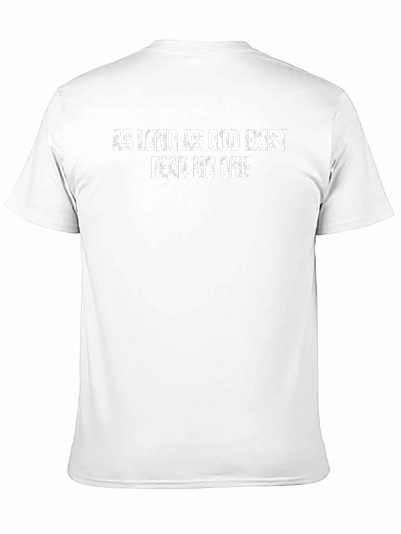 Fear No One Graphic Tee - Religious T-Shirt