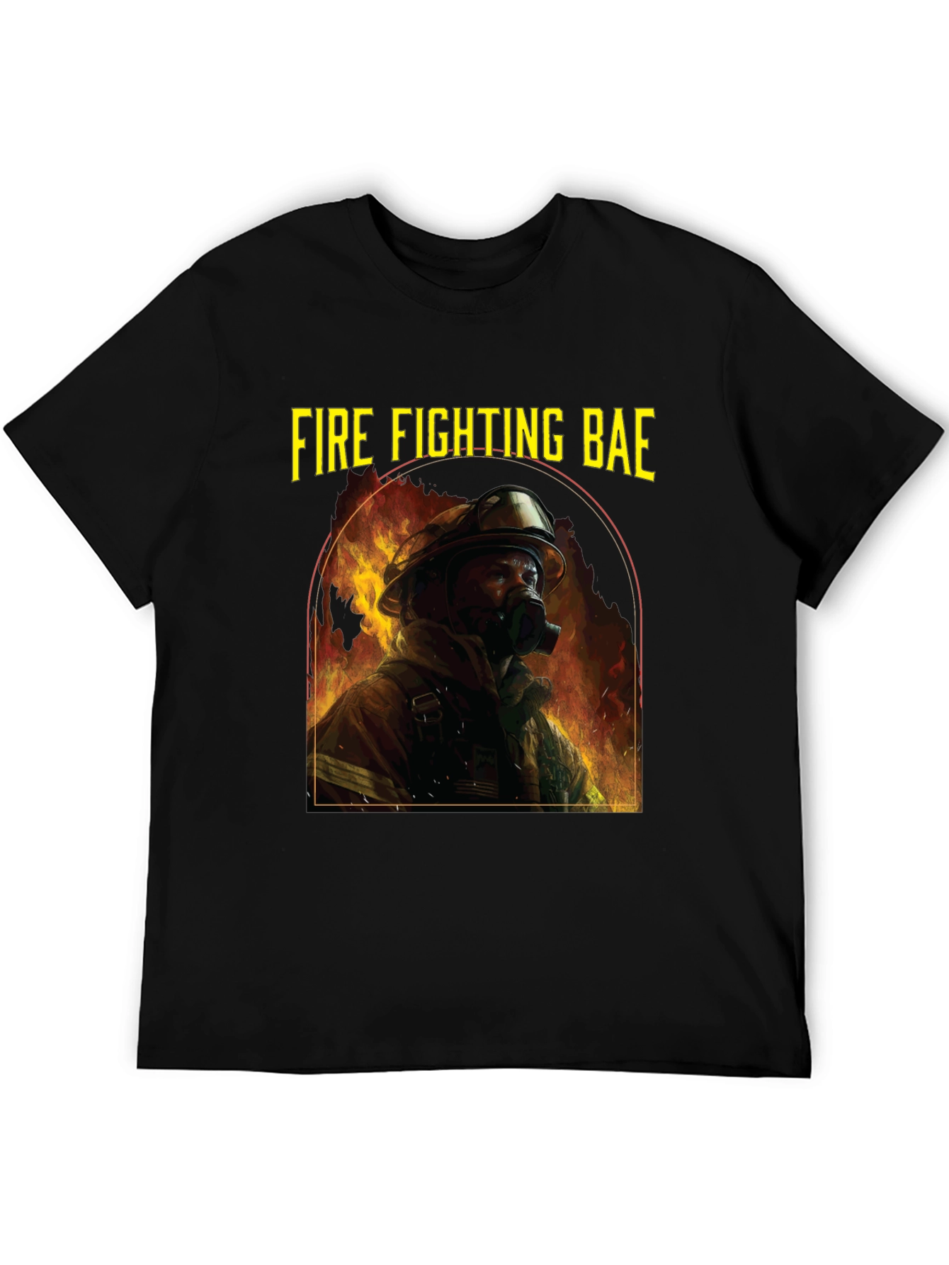 Fire Fighting Bae Graphic T-Shirt