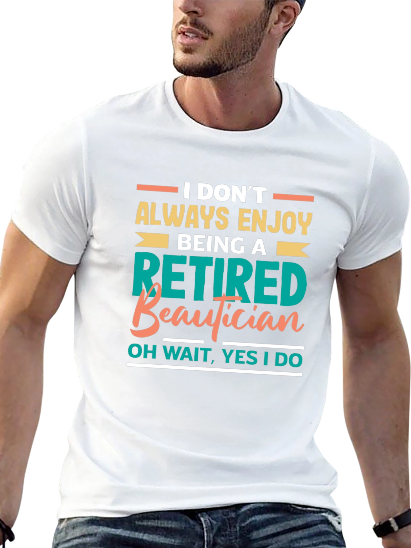 Retired Beautician Graphic T-Shirt