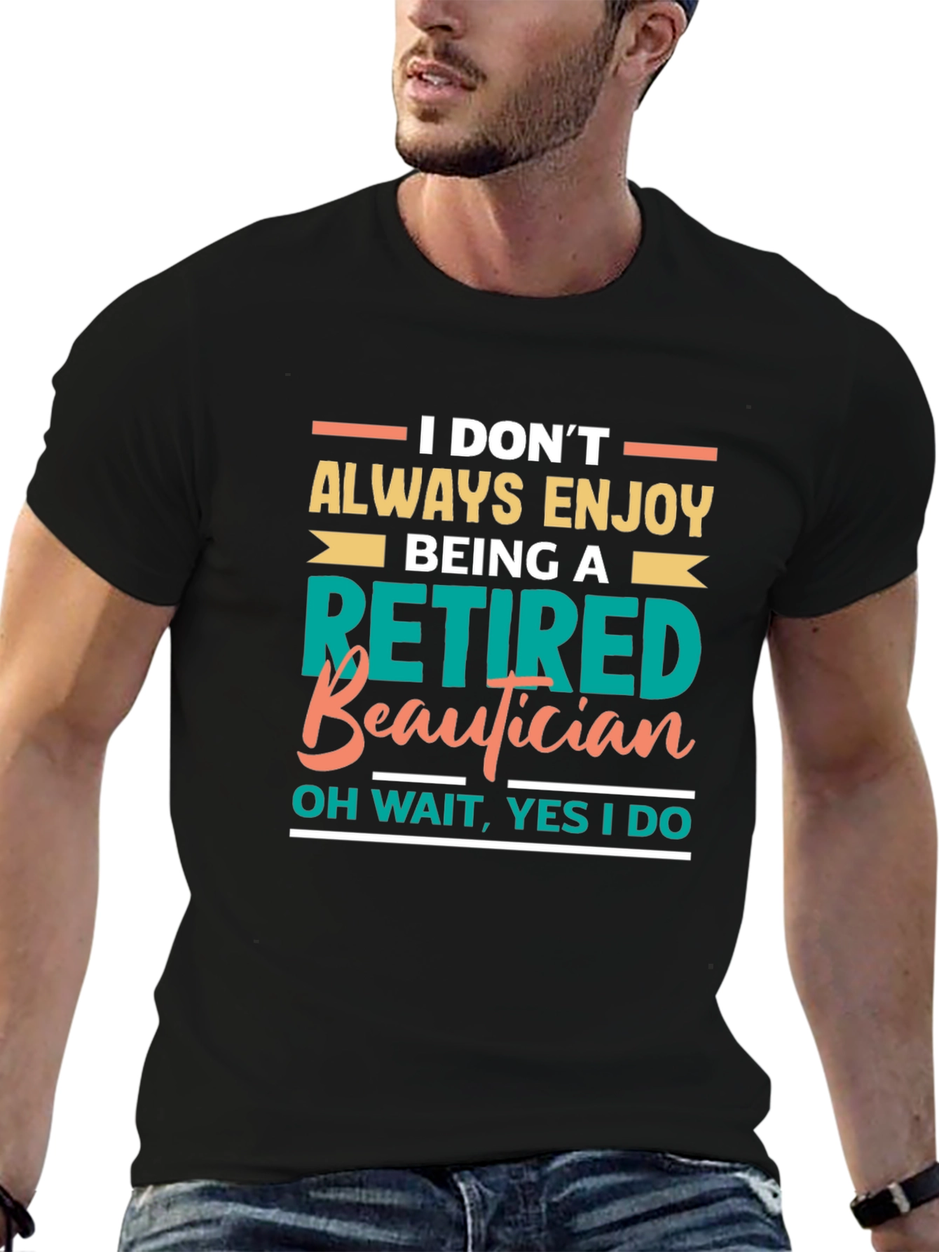 Retired Beautician Graphic T-Shirt