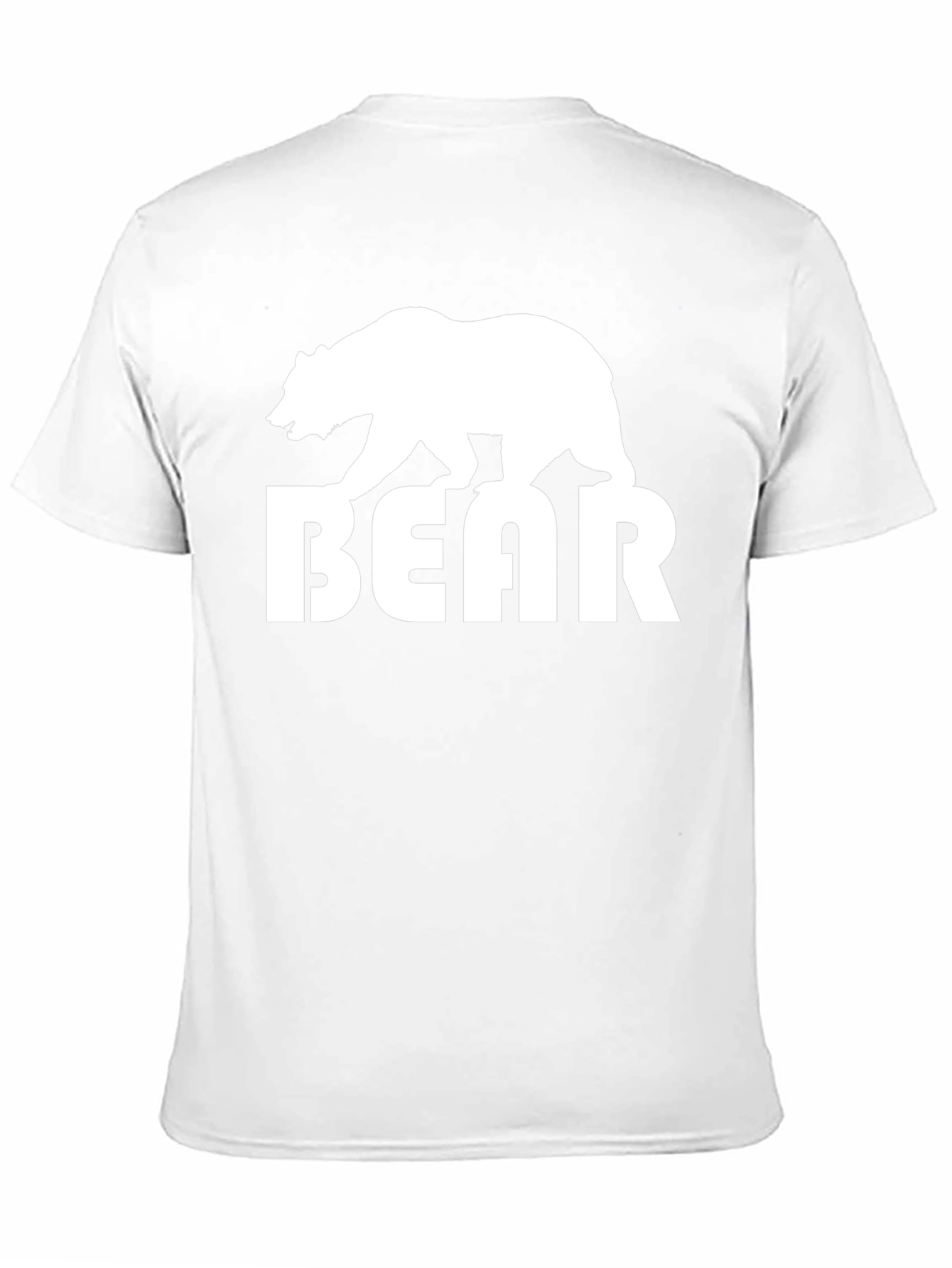 Bear Graphic T-Shirt - Black