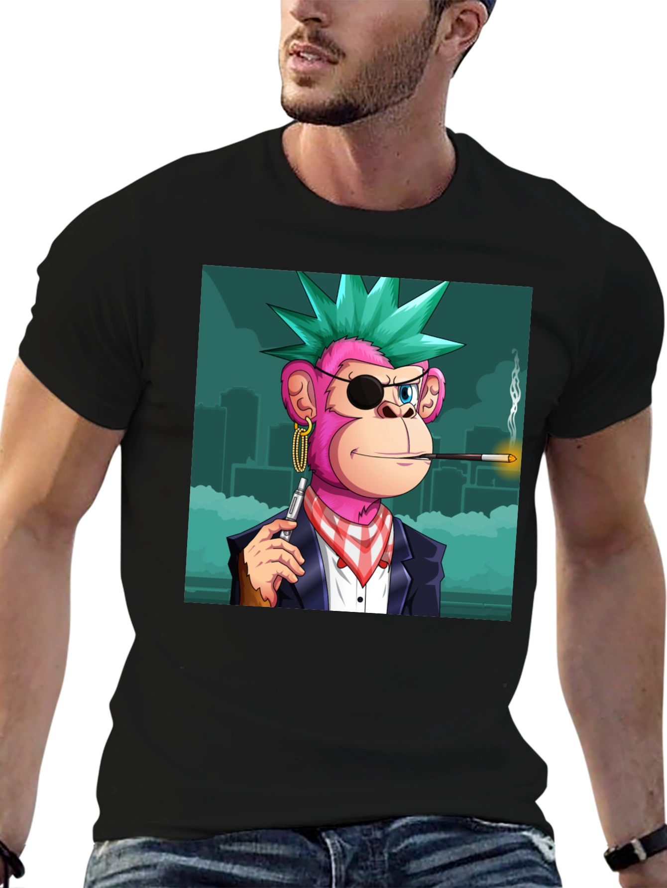 Funky Ape Graphic Tee - Unique Style!