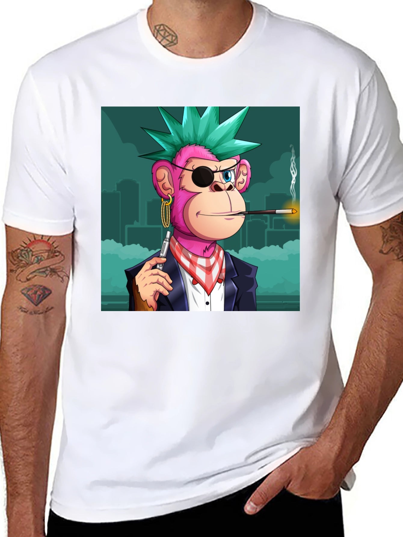 Funky Ape Graphic Tee - Unique Style!
