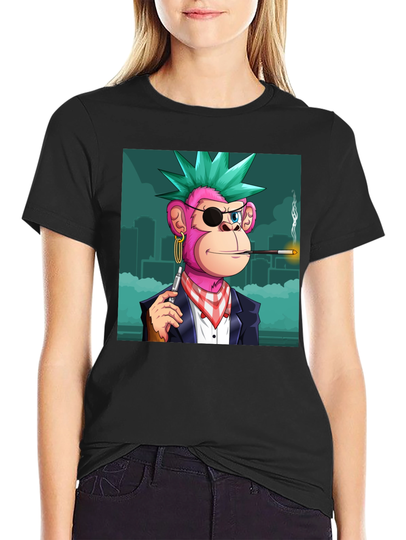 Funky Ape Graphic Tee - Unique Style!