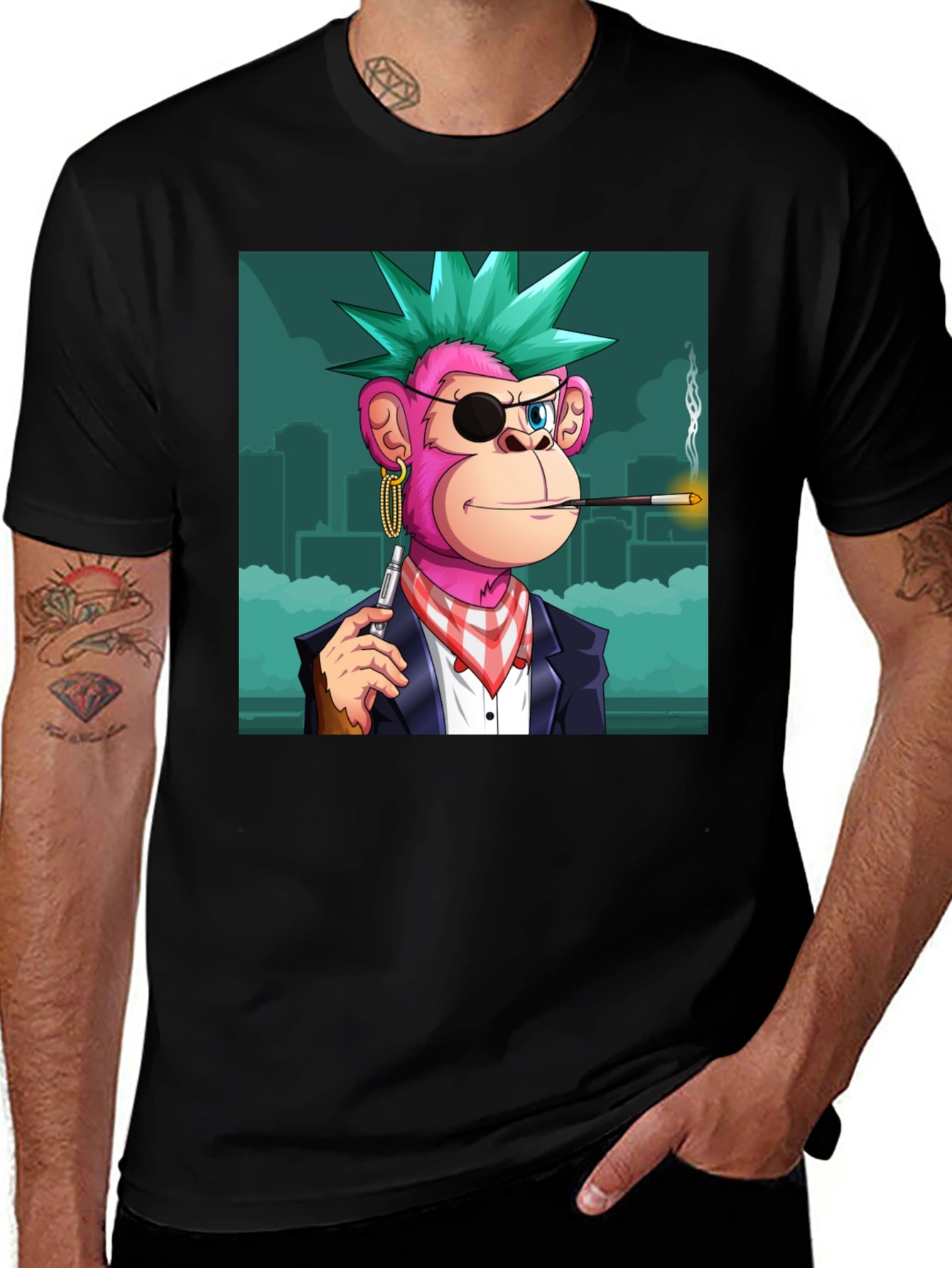 Funky Ape Graphic Tee - Unique Style!