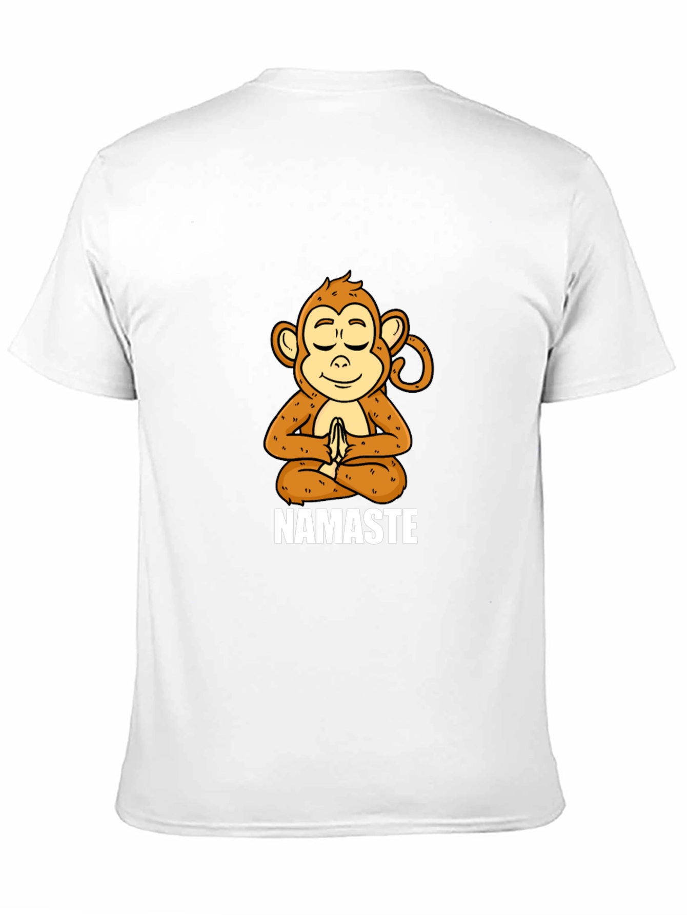Namaste Monkey Graphic Tee - Relaxed Fit