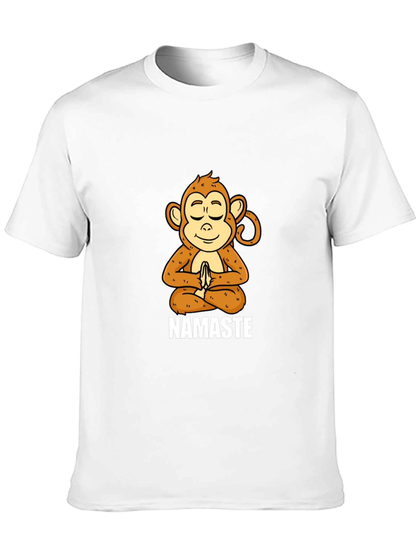 Namaste Monkey Graphic Tee - Relaxed Fit