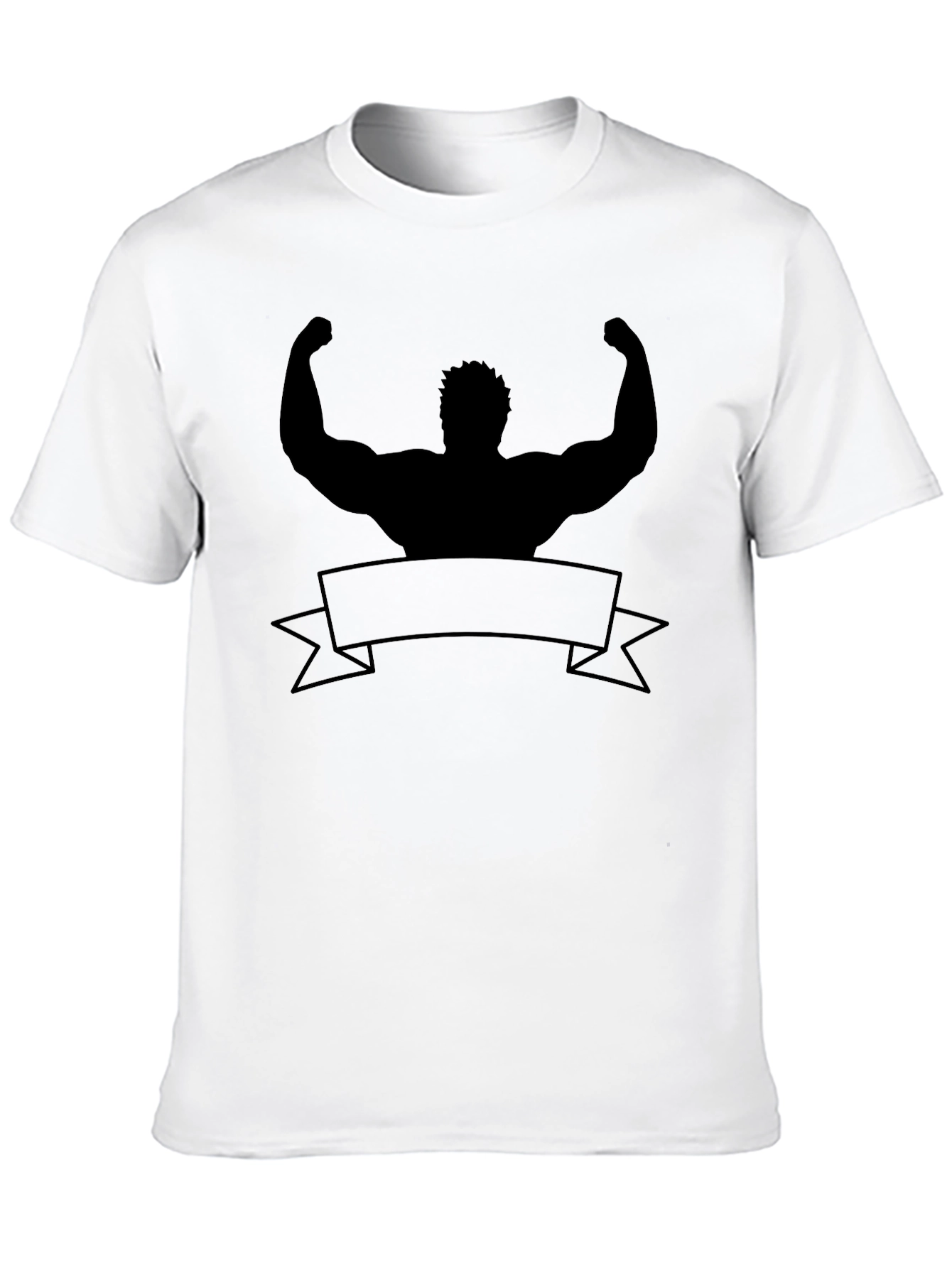 Muscle Man Silhouette T-Shirt