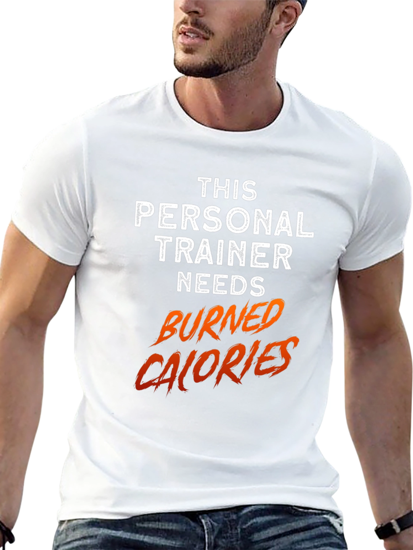 Personal Trainer Burned Calories Black T-Shirt