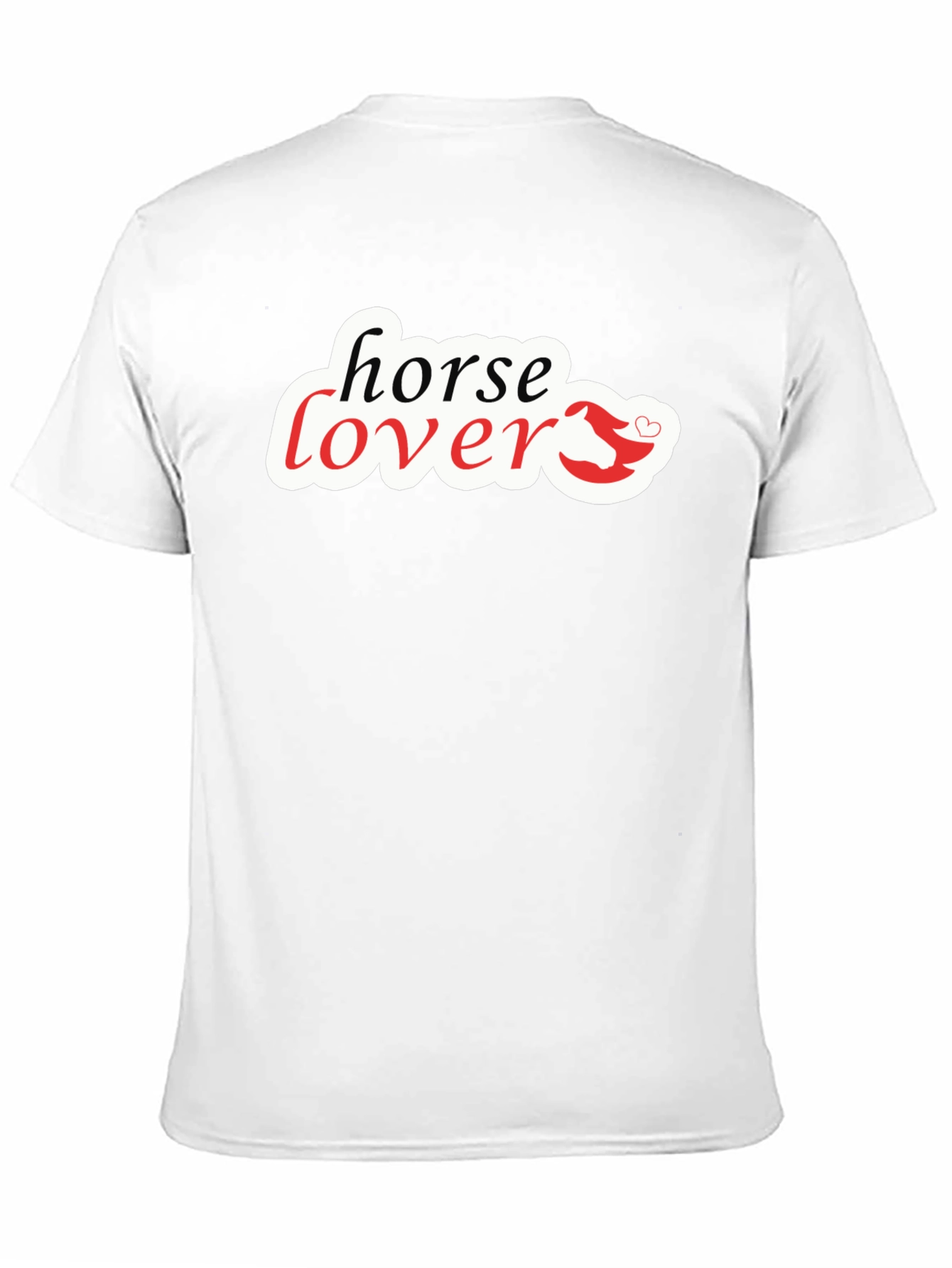 Horse Lover Graphic Tee - Black T-Shirt
