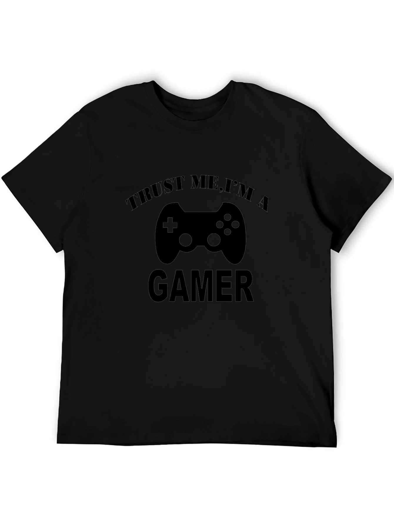 Trust Me Im a Gamer Black T-Shirt