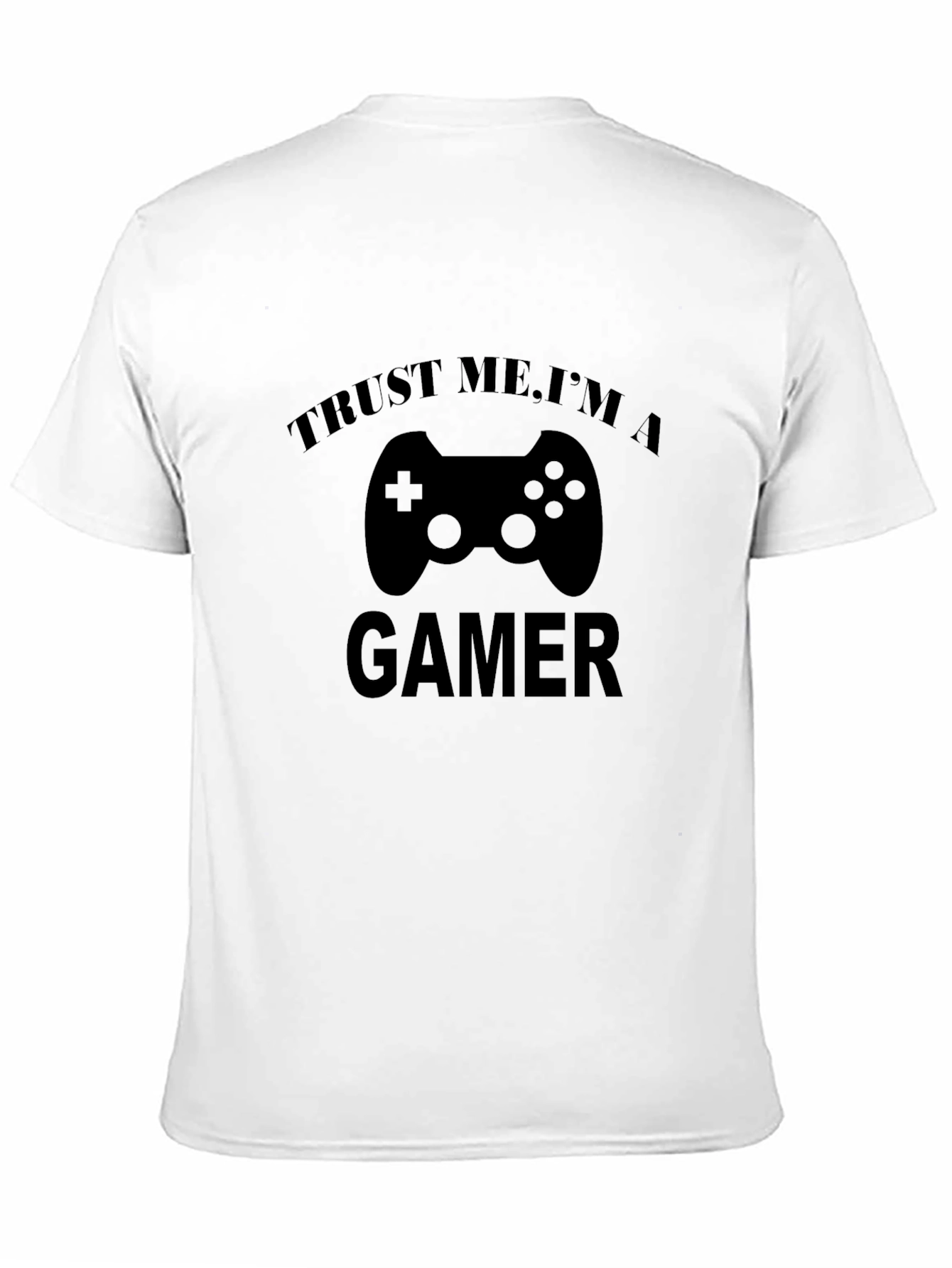 Trust Me Im a Gamer Black T-Shirt