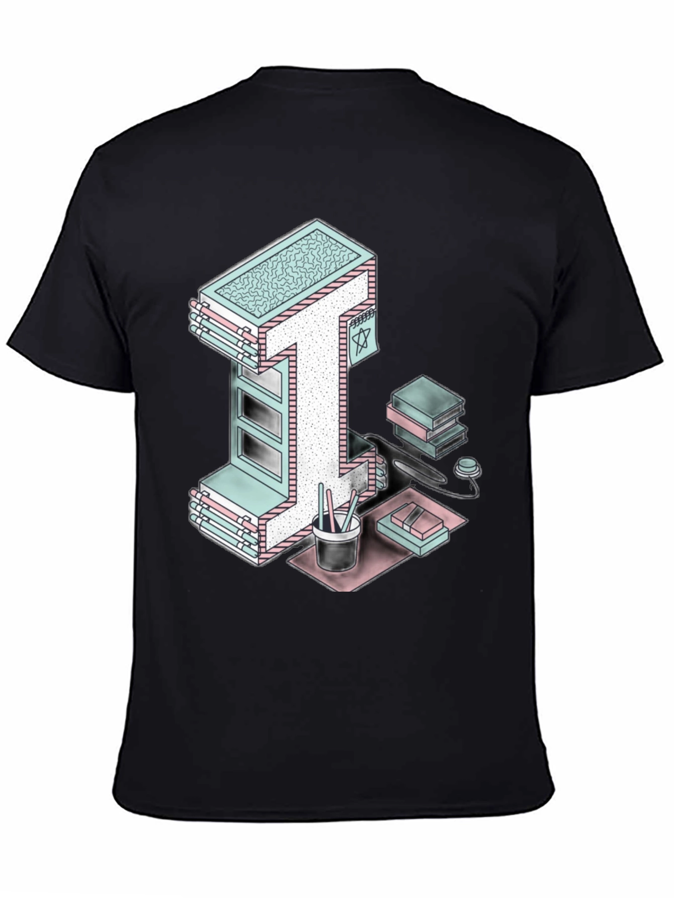 Isometric Office T-Shirt - Unique Architect Design