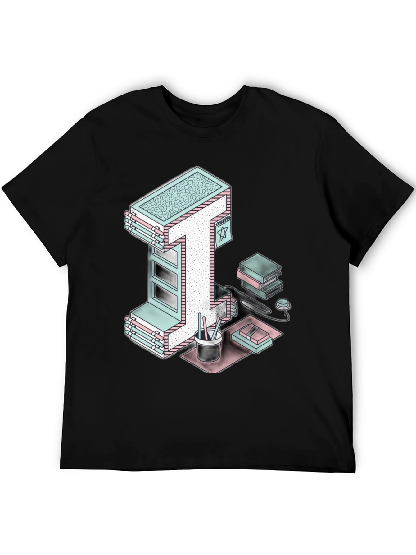 Isometric Office T-Shirt - Unique Architect Design