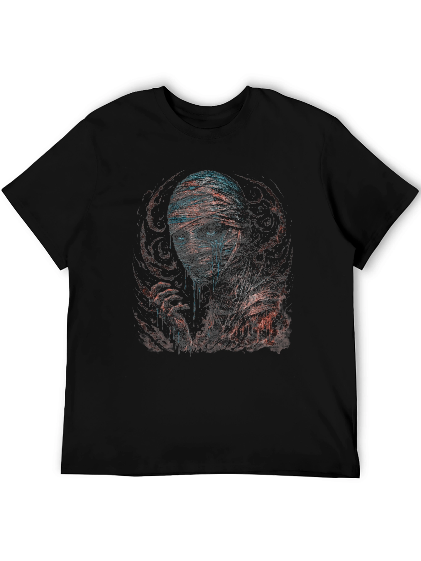 Mummy Graphic Print Crew Neck T-Shirt