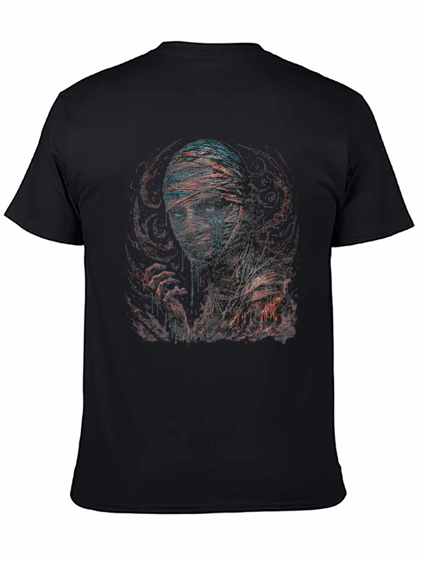 Mummy Graphic Print Crew Neck T-Shirt