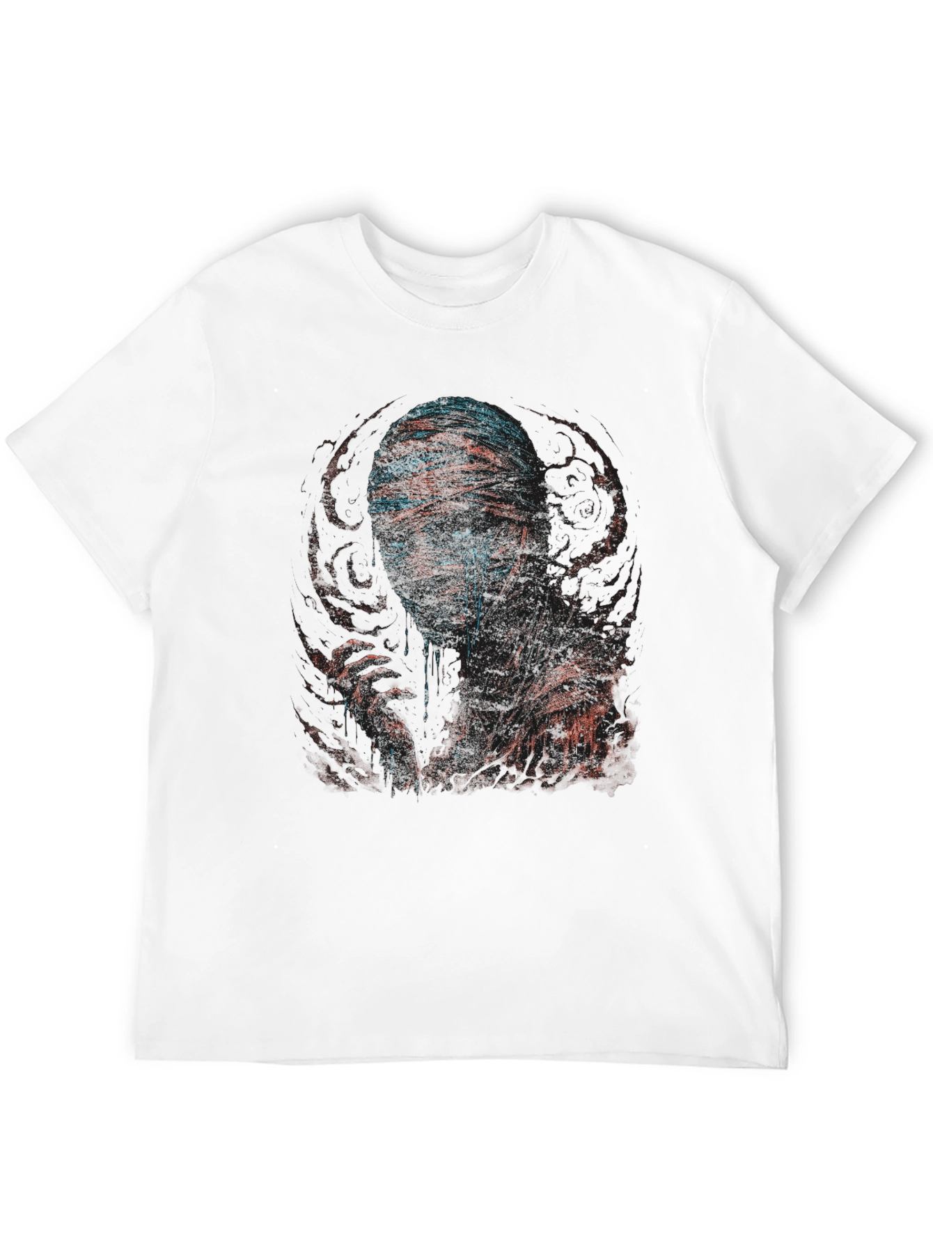 Mummy Graphic Print Crew Neck T-Shirt
