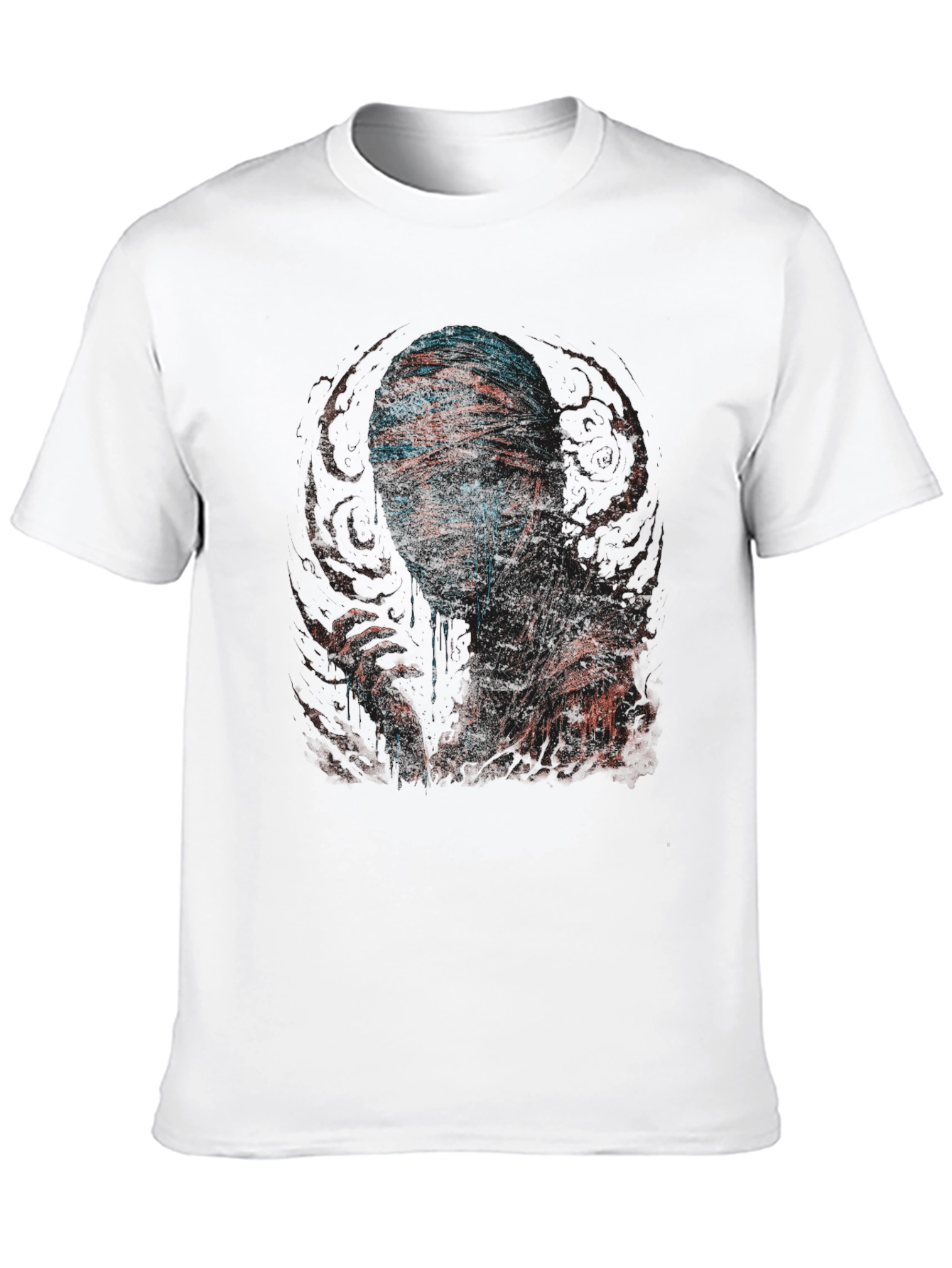 Mummy Graphic Print Crew Neck T-Shirt