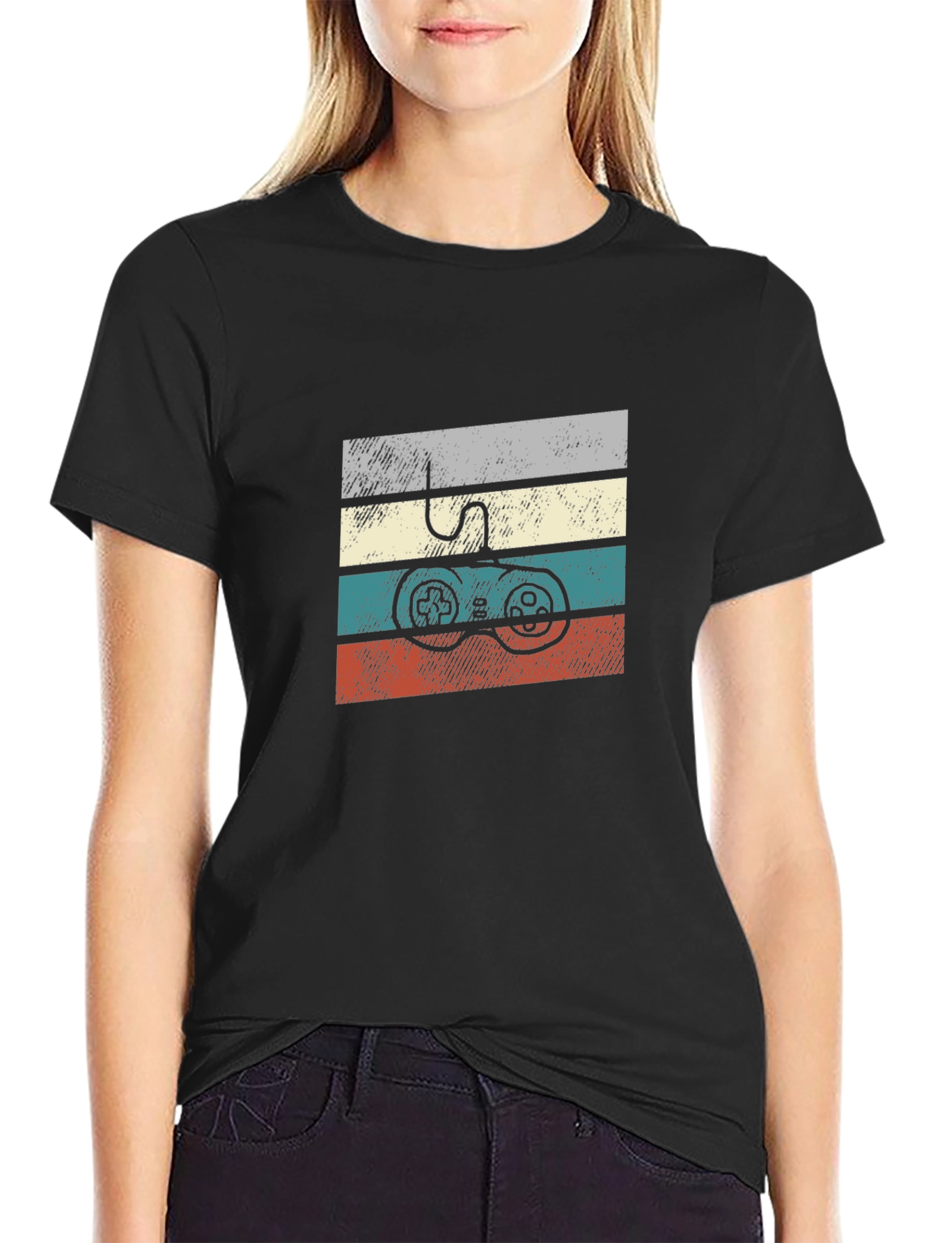 Retro Gamer T-Shirt - Classic Console Style