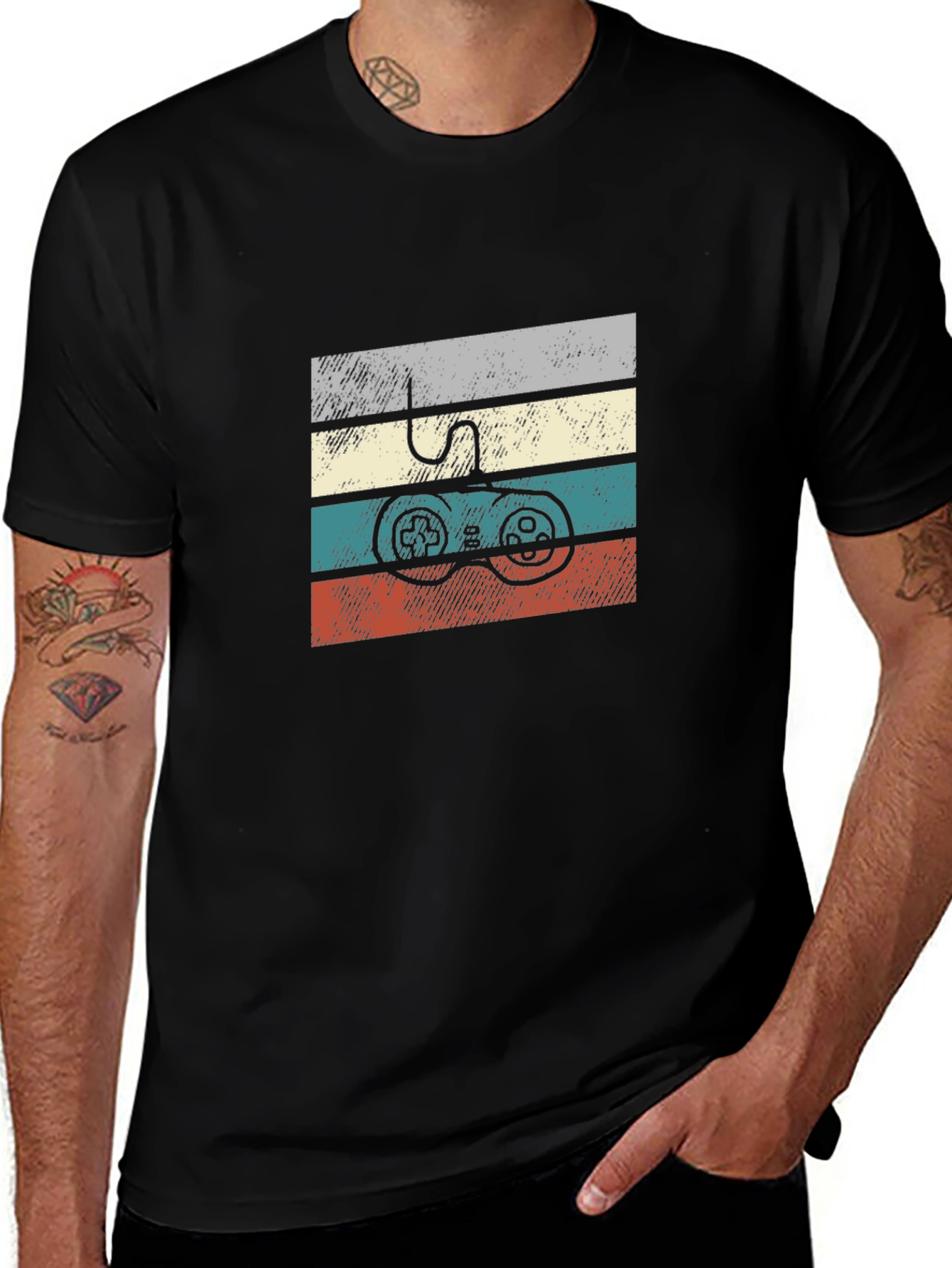 Retro Gamer T-Shirt - Classic Console Style