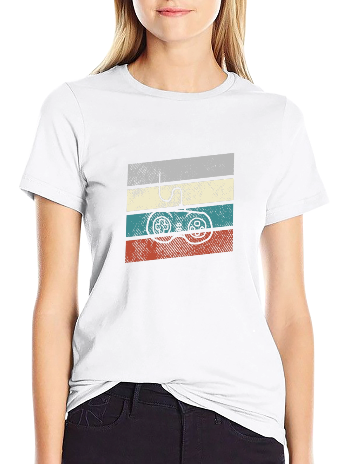 Retro Gamer T-Shirt - Classic Console Style
