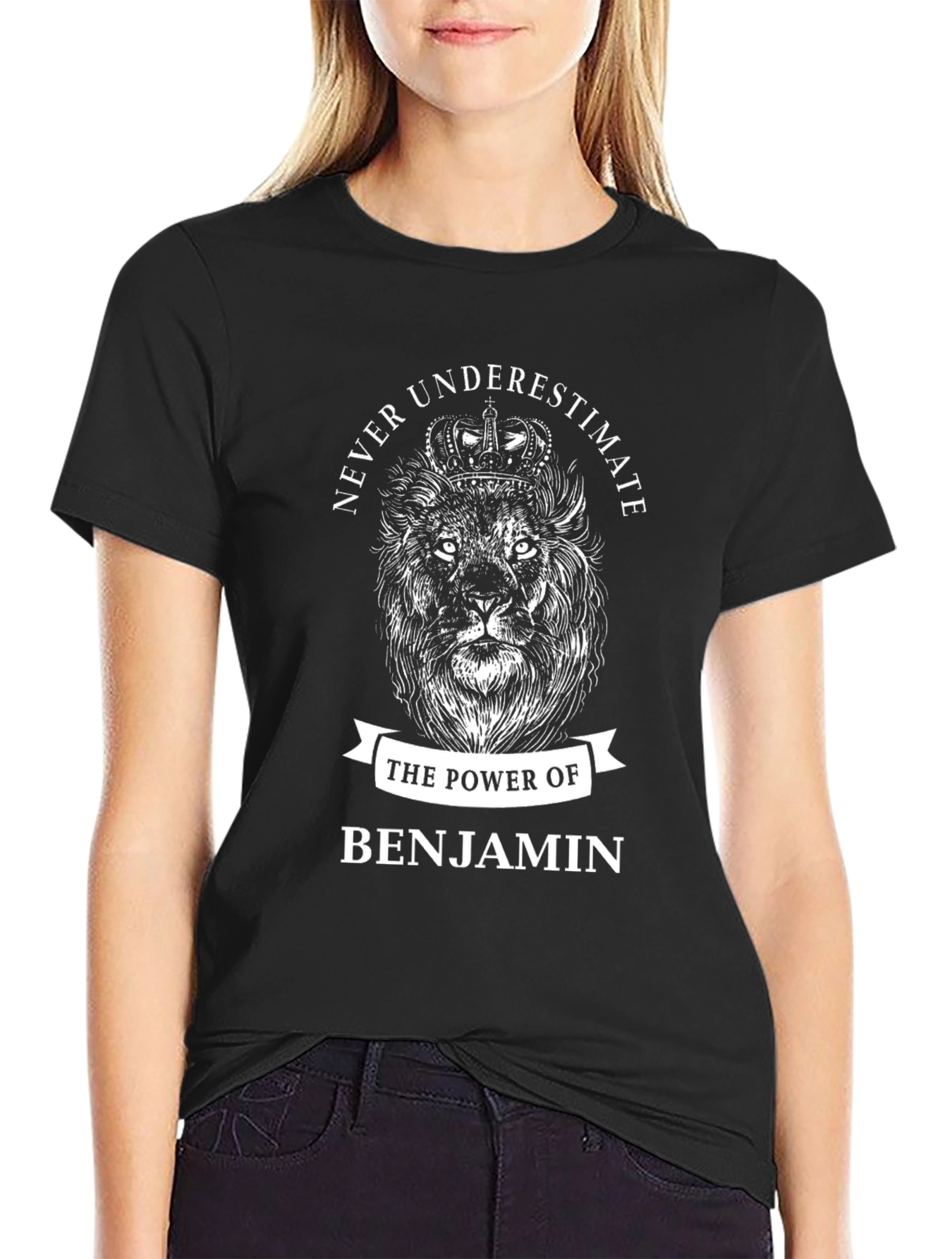 Benjamin Power Lion Graphic Tee - Never Underestimate