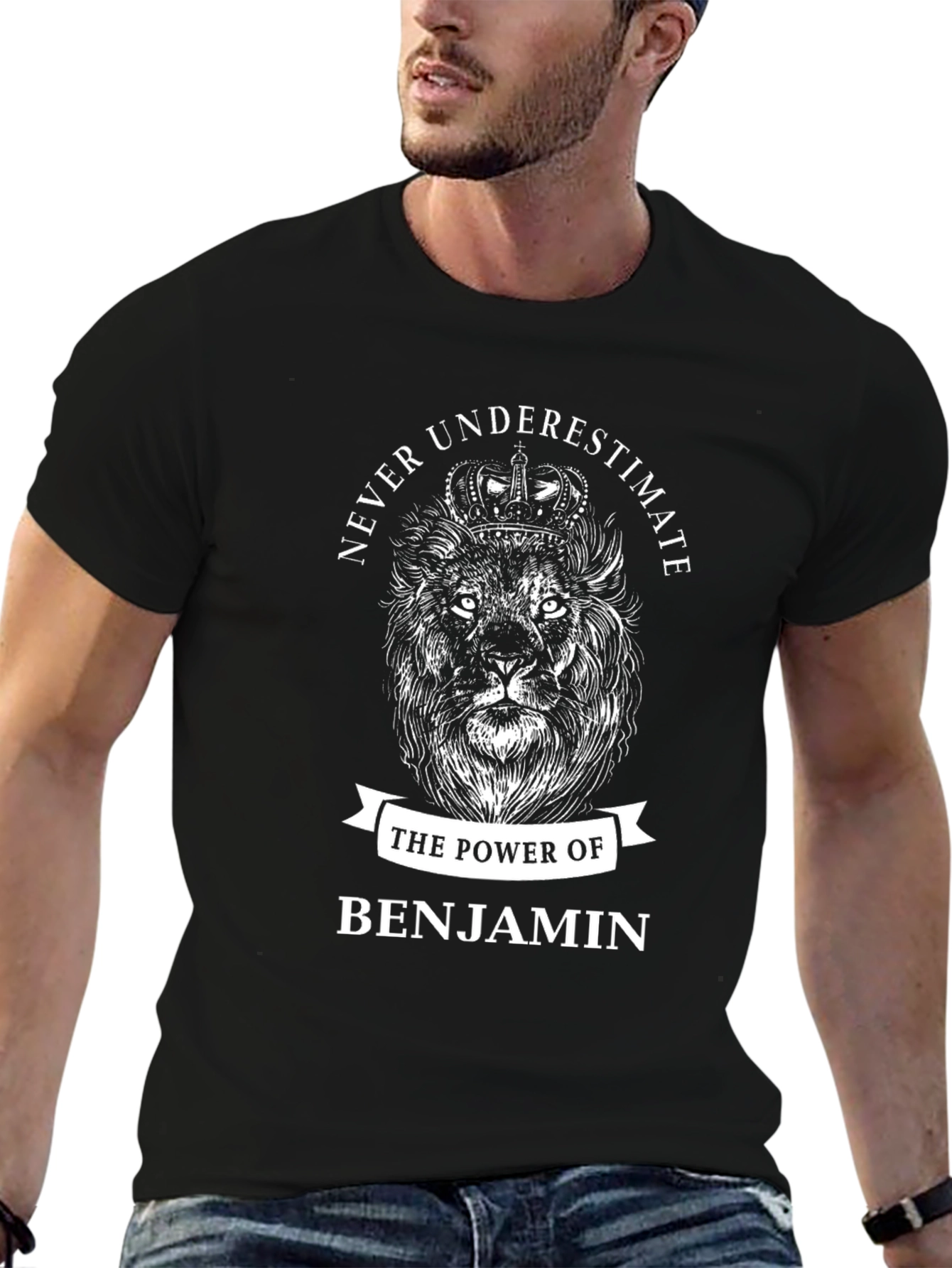 Benjamin Power Lion Graphic Tee - Never Underestimate