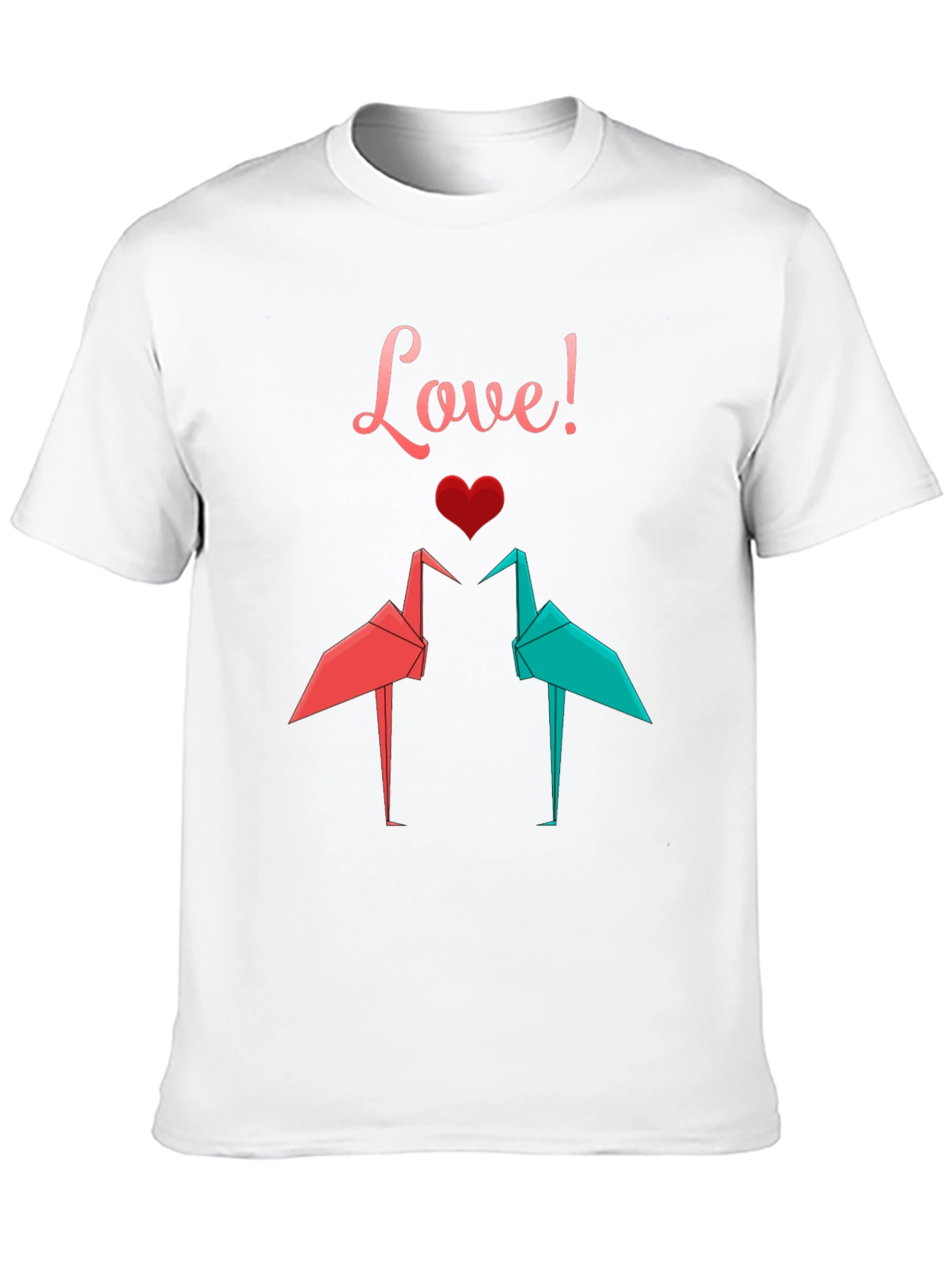 Love Origami Crane T-Shirt