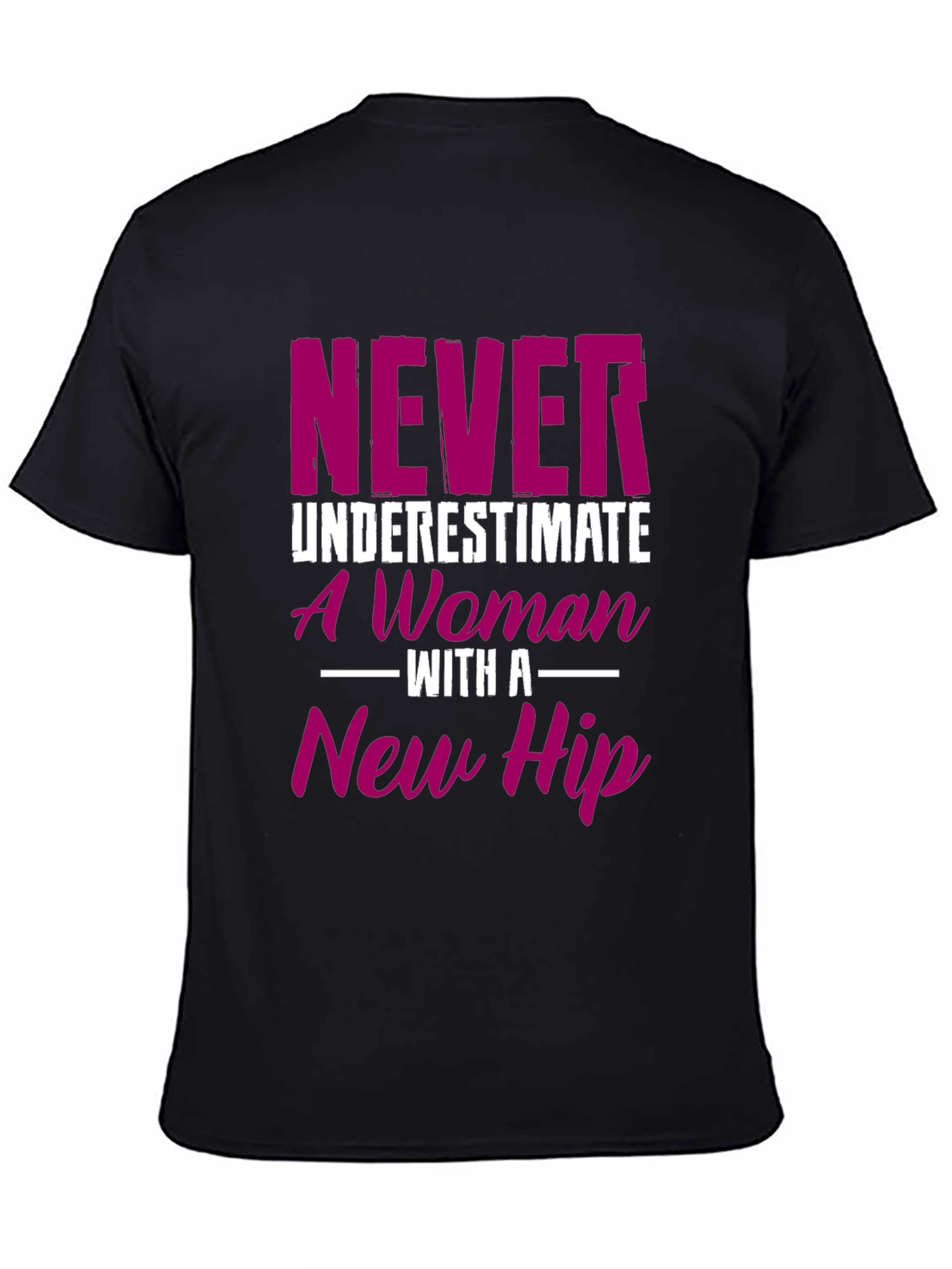 New Hip Womans Tee - Funny Recovery Gift