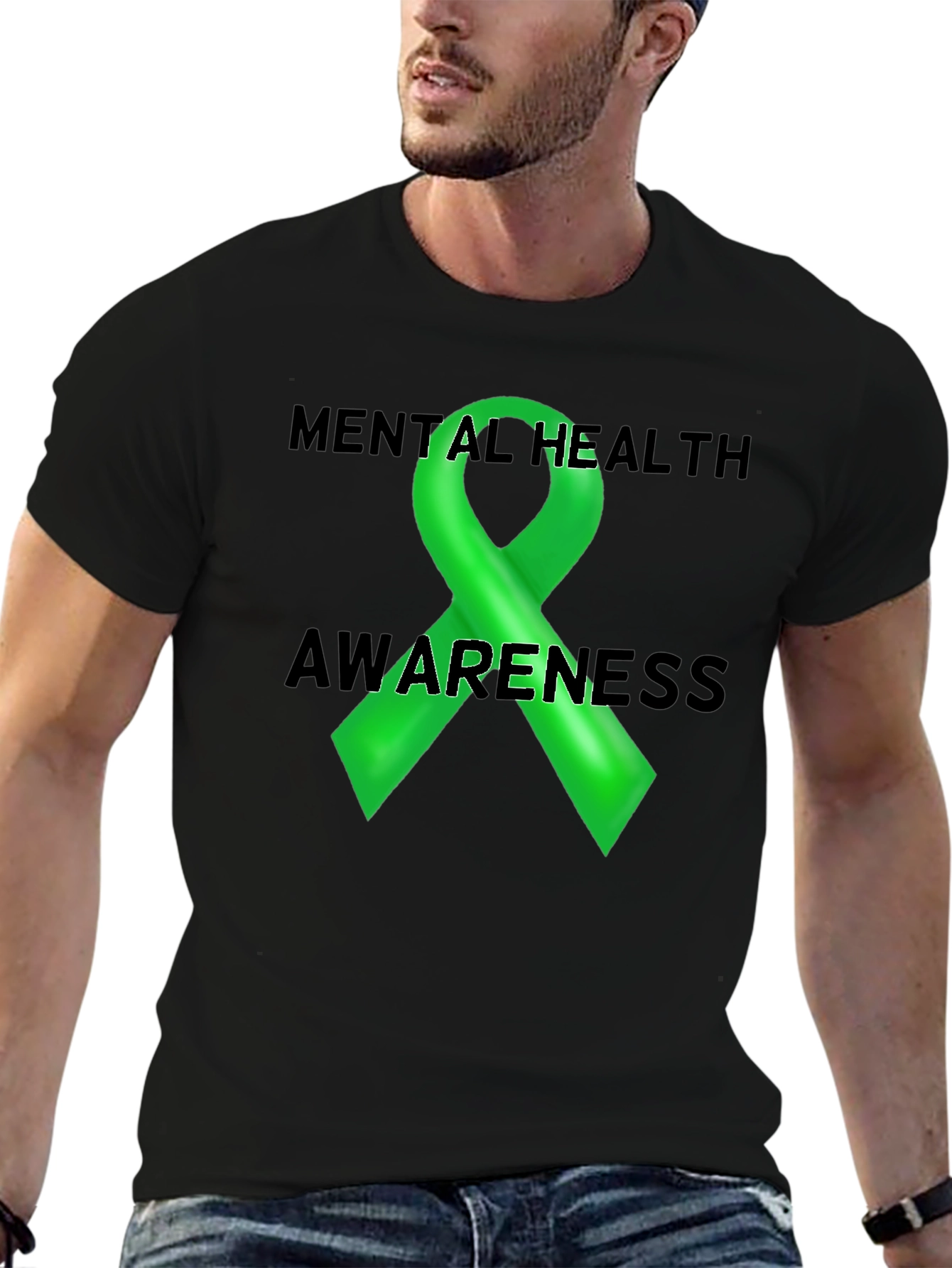 Mental Health Awareness Ribbon T-Shirt