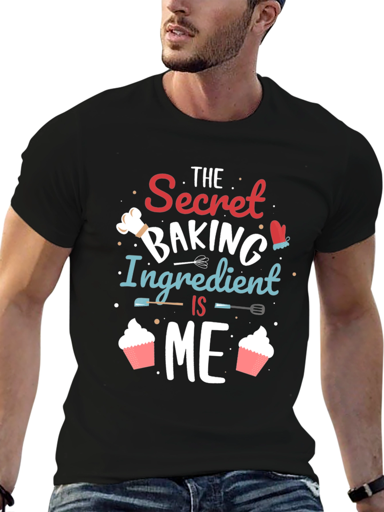 Secret Baking Ingredient T-Shirt Funny Baker Tee