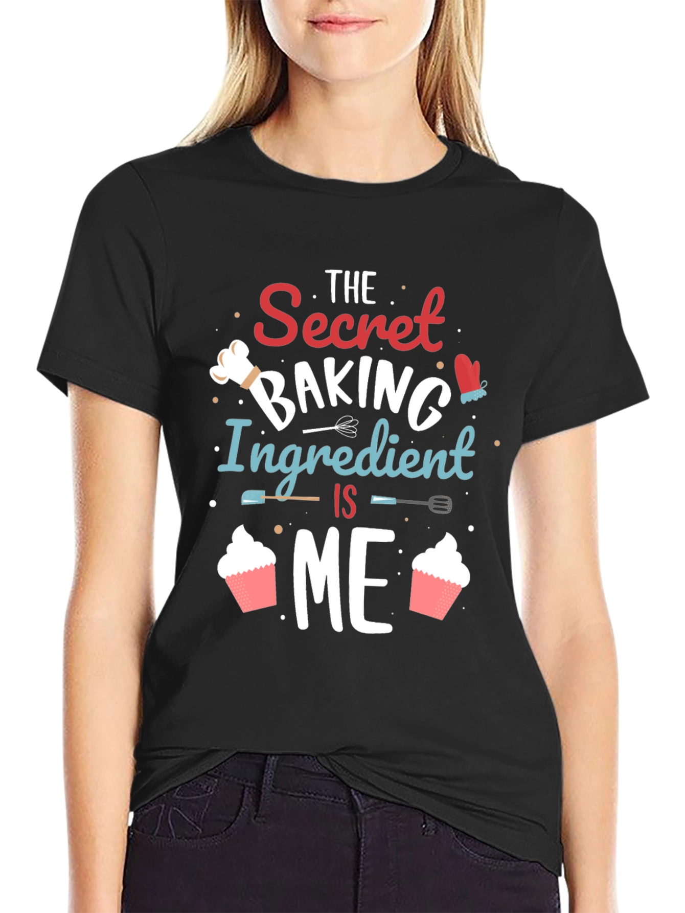 Secret Baking Ingredient T-Shirt Funny Baker Tee
