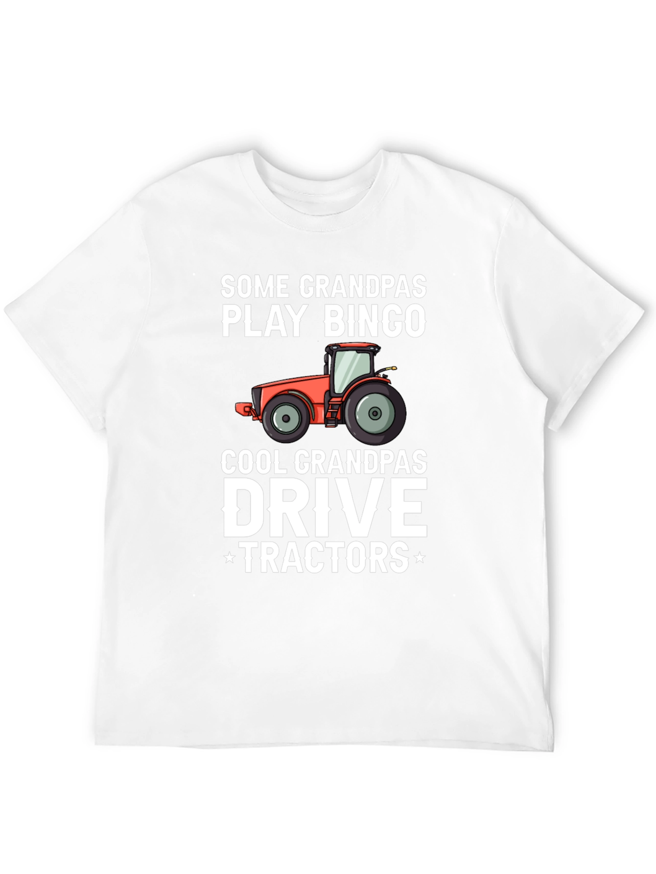 Cool Grandpas Drive Tractors T-Shirt
