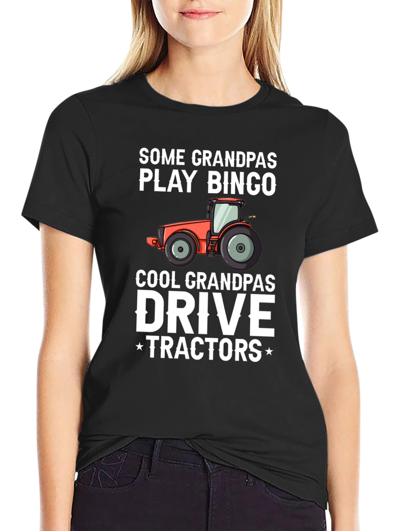 Cool Grandpas Drive Tractors T-Shirt