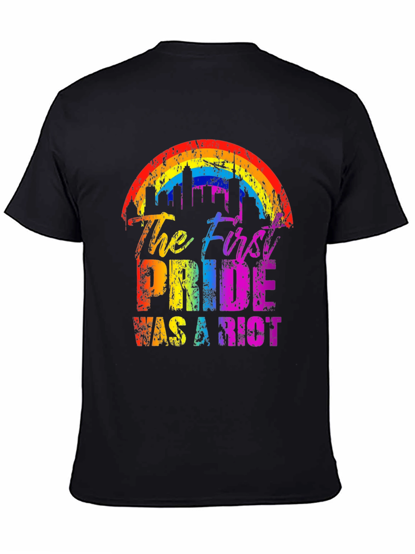 Pride Riot Rainbow Graphic Tee