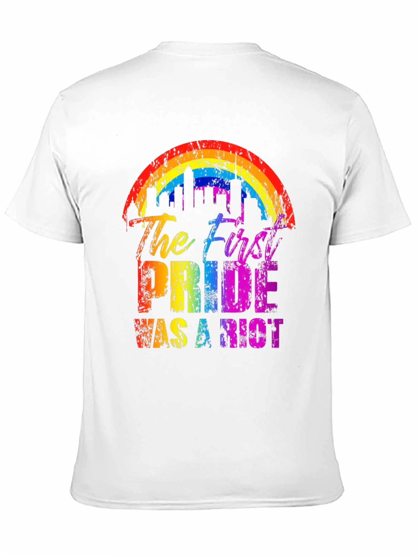 Pride Riot Rainbow Graphic Tee