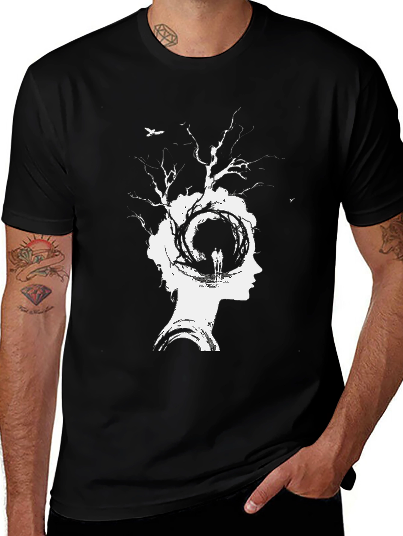 Artistic Mind T-Shirt - Unisex Black Tee