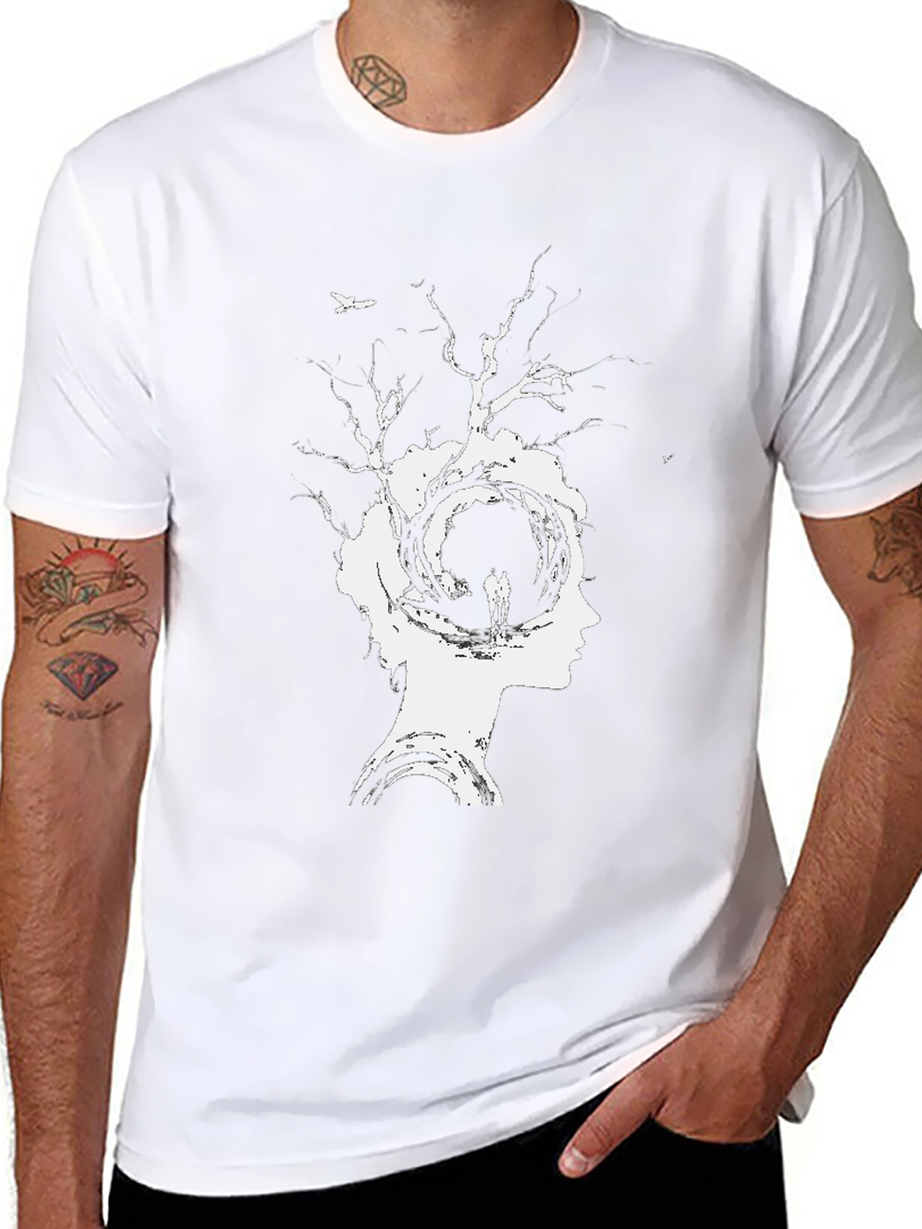 Artistic Mind T-Shirt - Unisex Black Tee