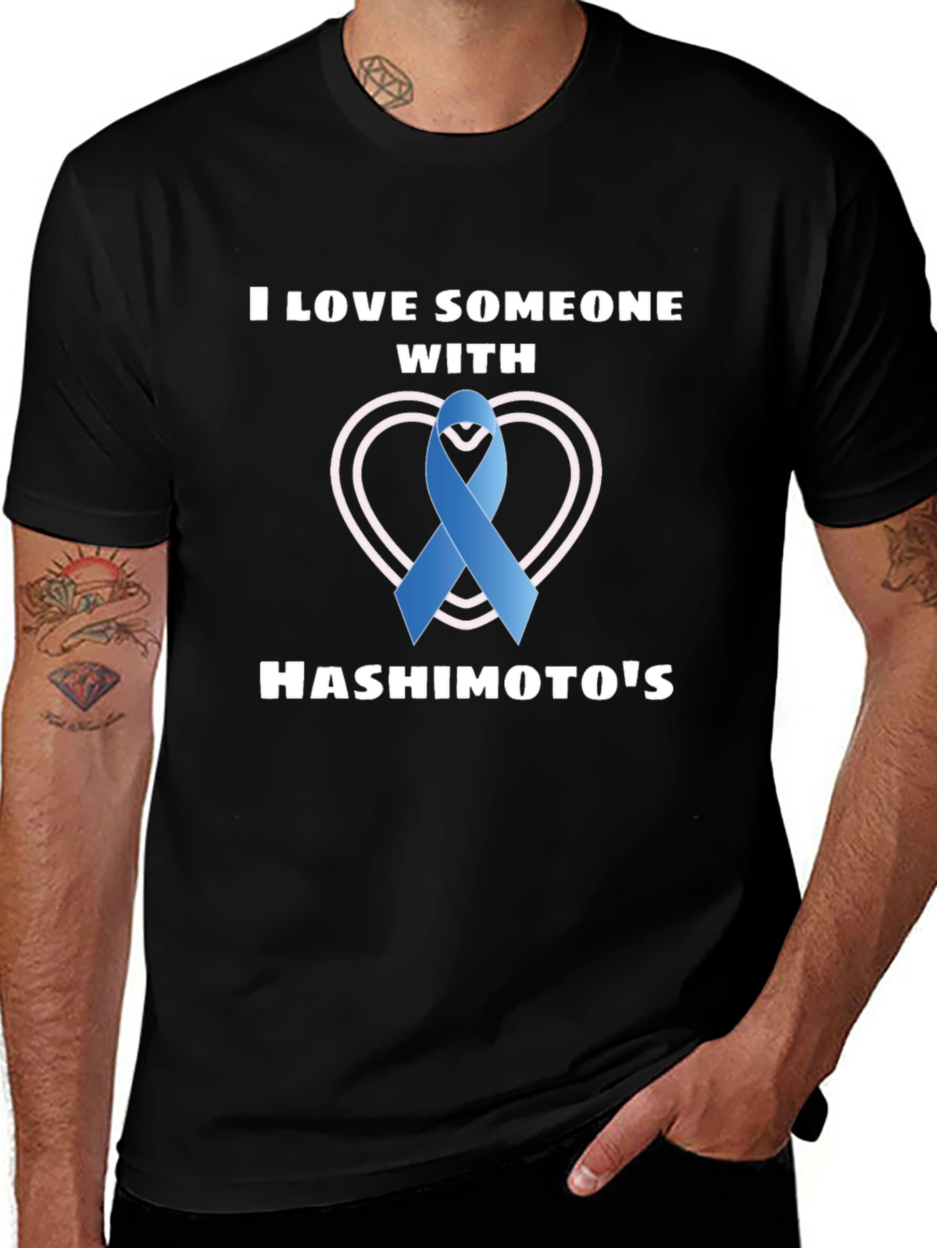 Hashimotos Awareness T-Shirt - I Love Someone With