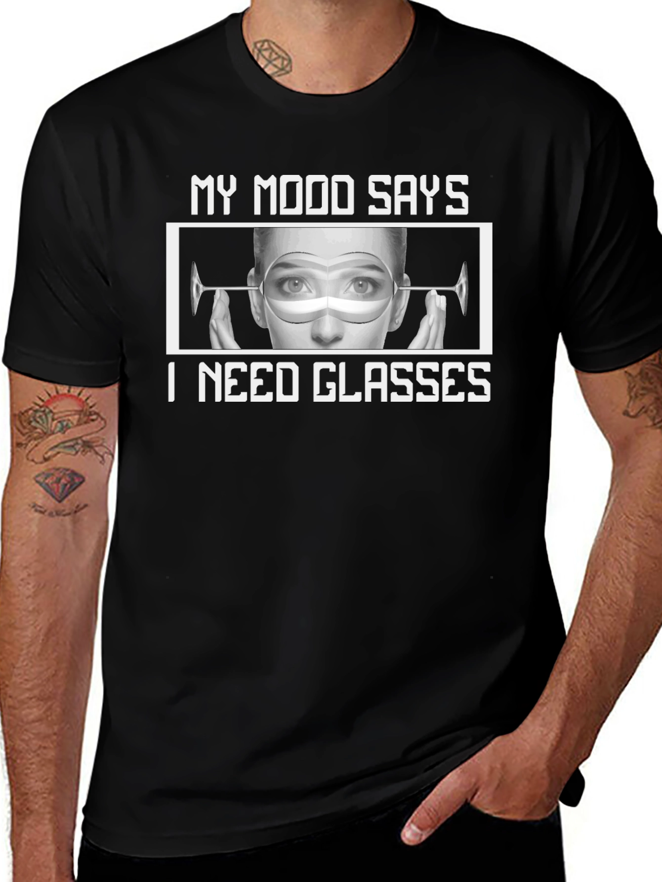 My Mood Says I Need Glasses T-Shirt