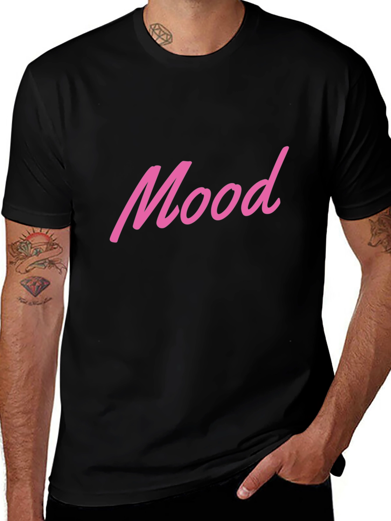 Mood Graphic Tee - Casual Style