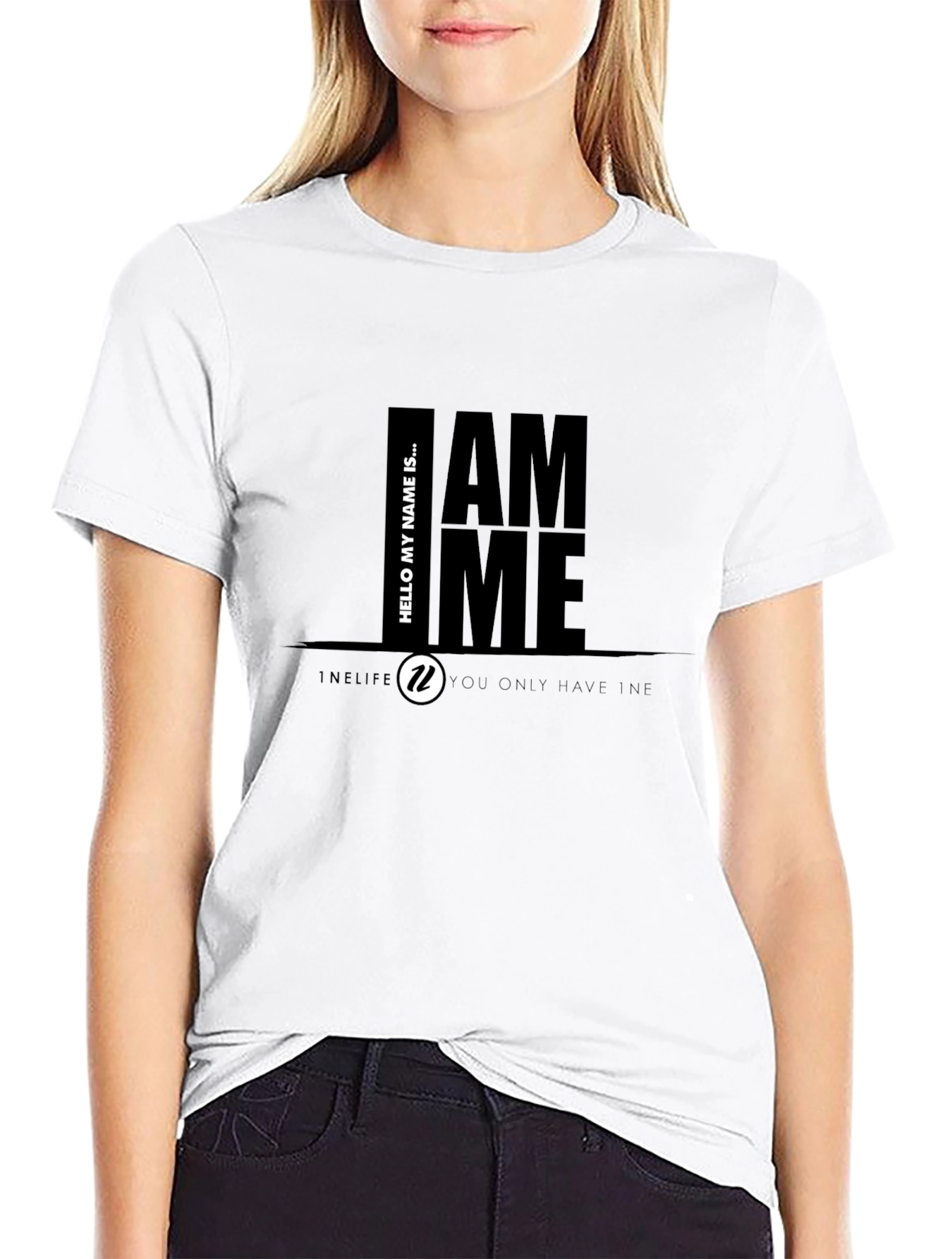 I Am Me Graphic Tee - Unique Inelife Design