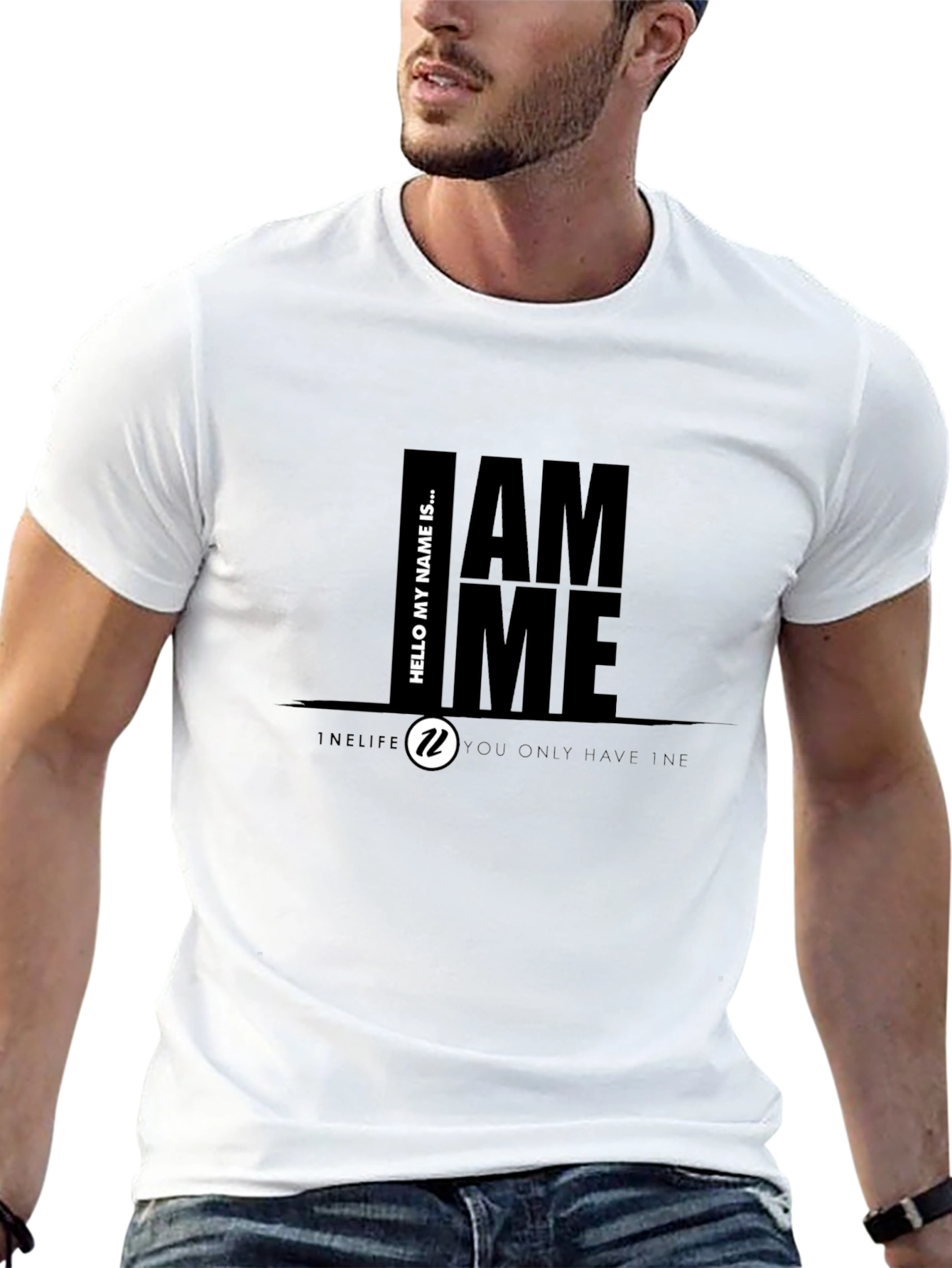 I Am Me Graphic Tee - Unique Inelife Design