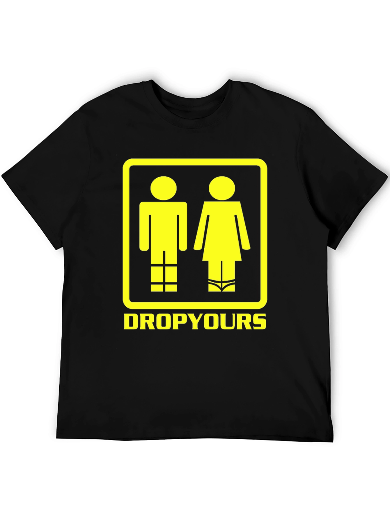 Drop Yours Black T-Shirt