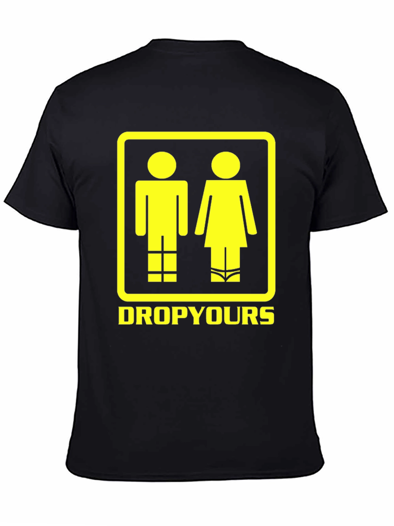Drop Yours Black T-Shirt