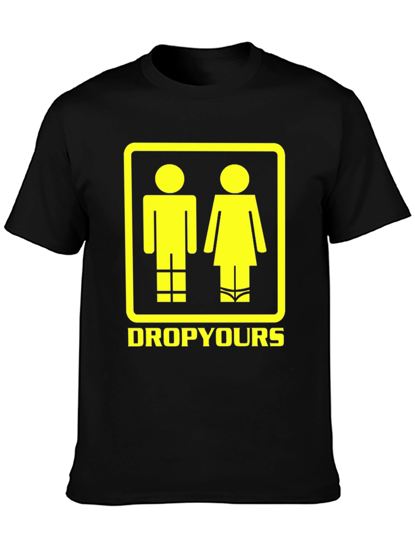 Drop Yours Black T-Shirt