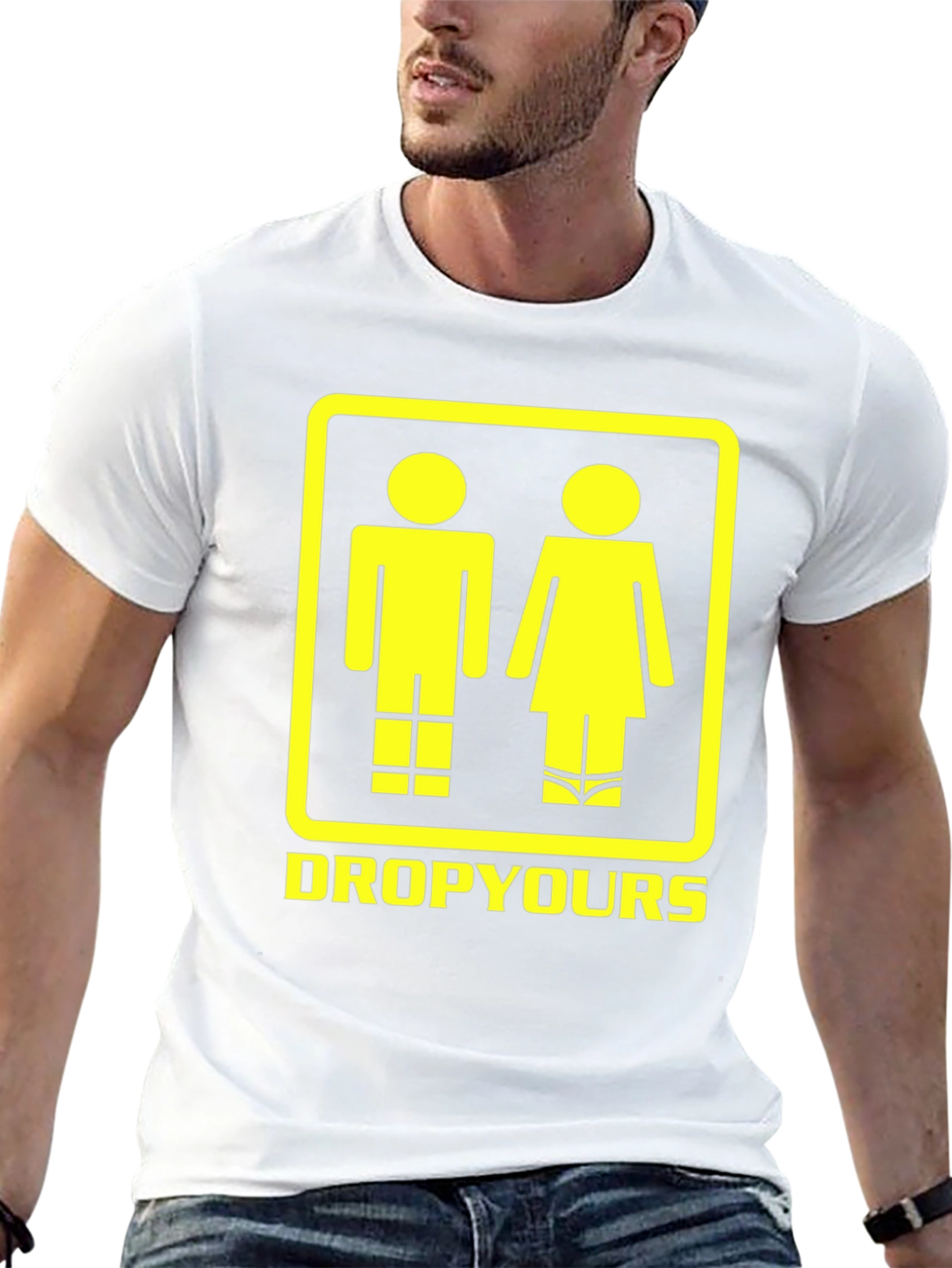 Drop Yours Black T-Shirt