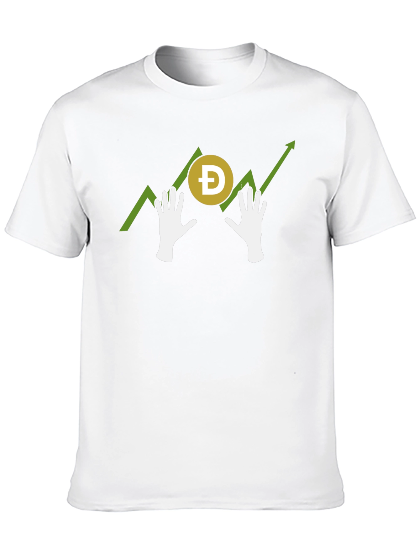 Doge Hands Up Crypto T-Shirt